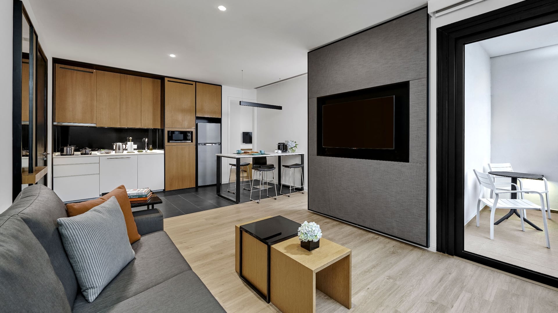 Hyatt House Kuala Lumpur, Mont Kiara Two Bedroom Suite Living Area