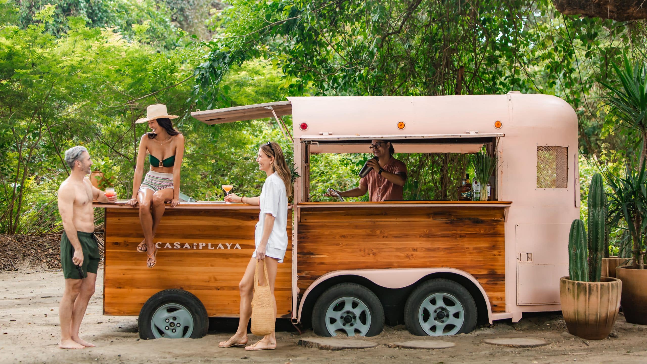 Andaz Peninsula Papagayo Resort, Costa Rica Beach Bar Casa De Playa Fun