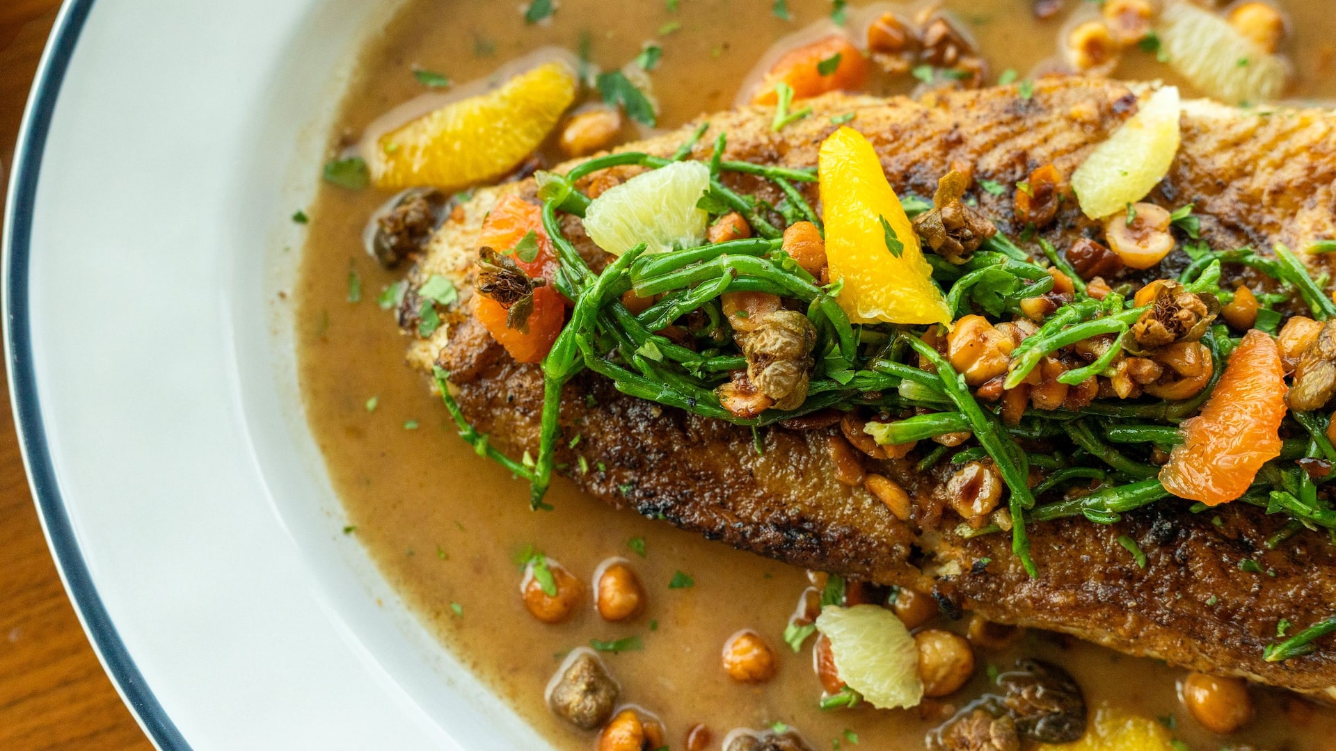 Grand Hyatt Tampa Bay Grilled Fish Close Up