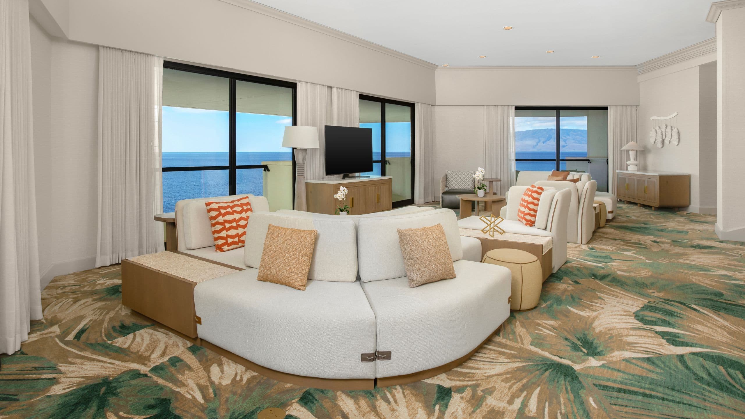 Hyatt Regency Maui Resort and Spa Presidential Suite Living Room