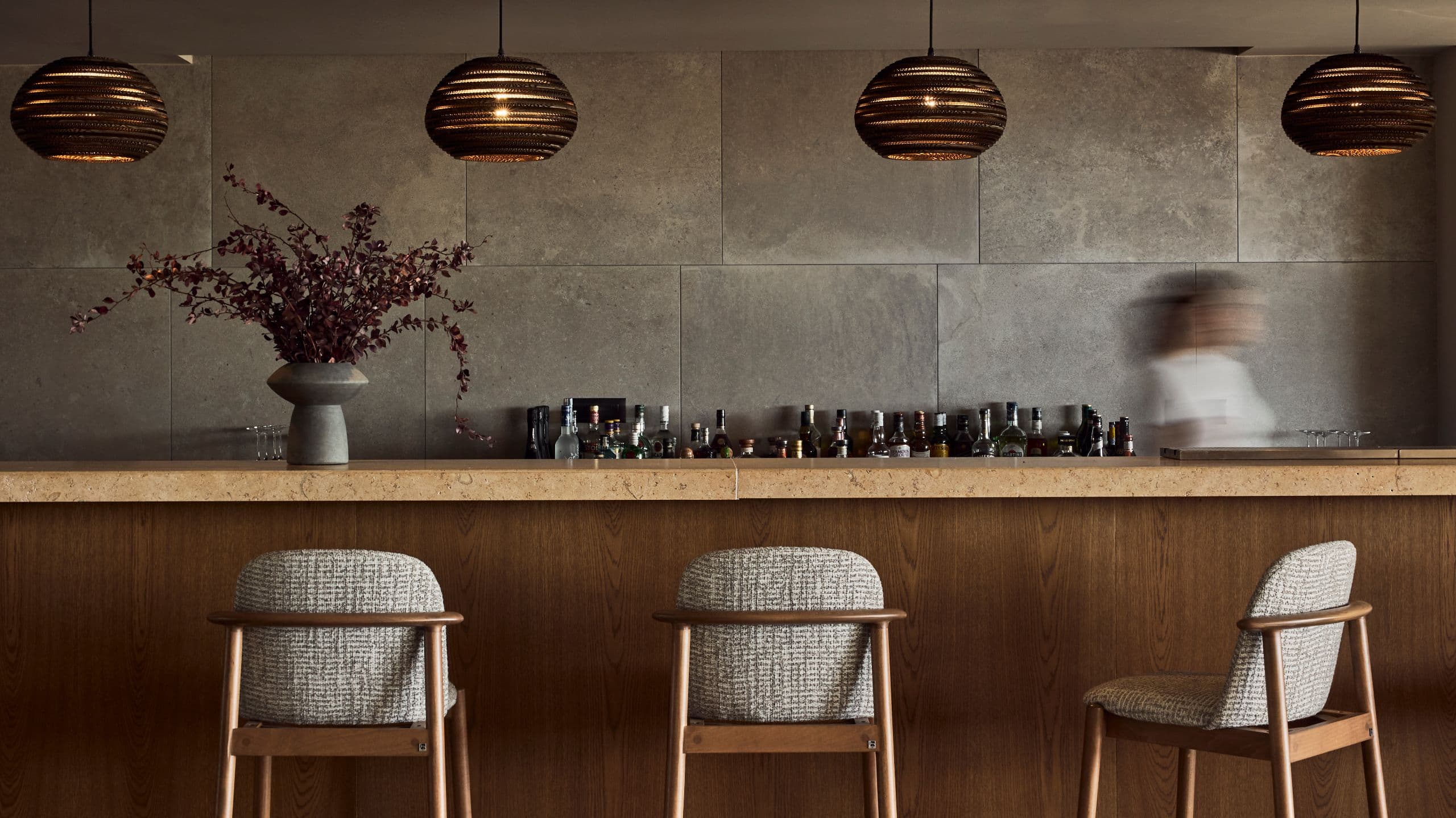 Zelia Halkidiki Hebe Bar Counter With High Chairs