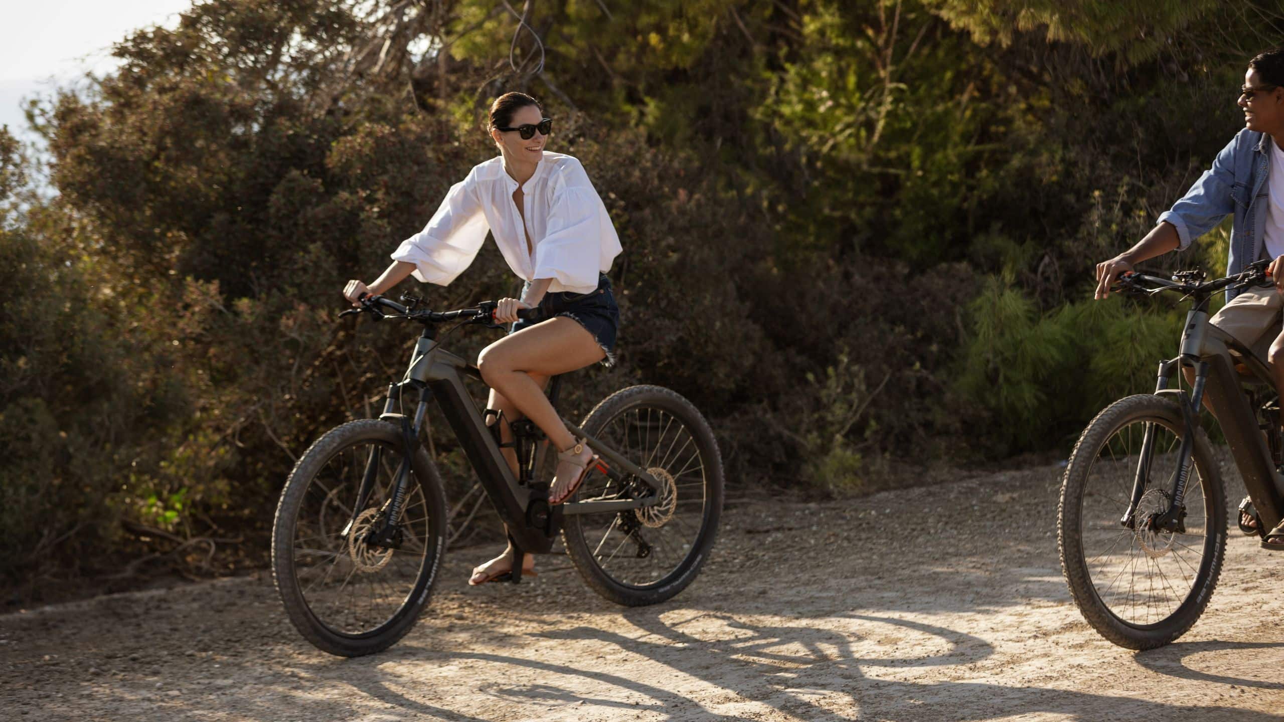 Zelia Halkidiki Couple On E Bikes