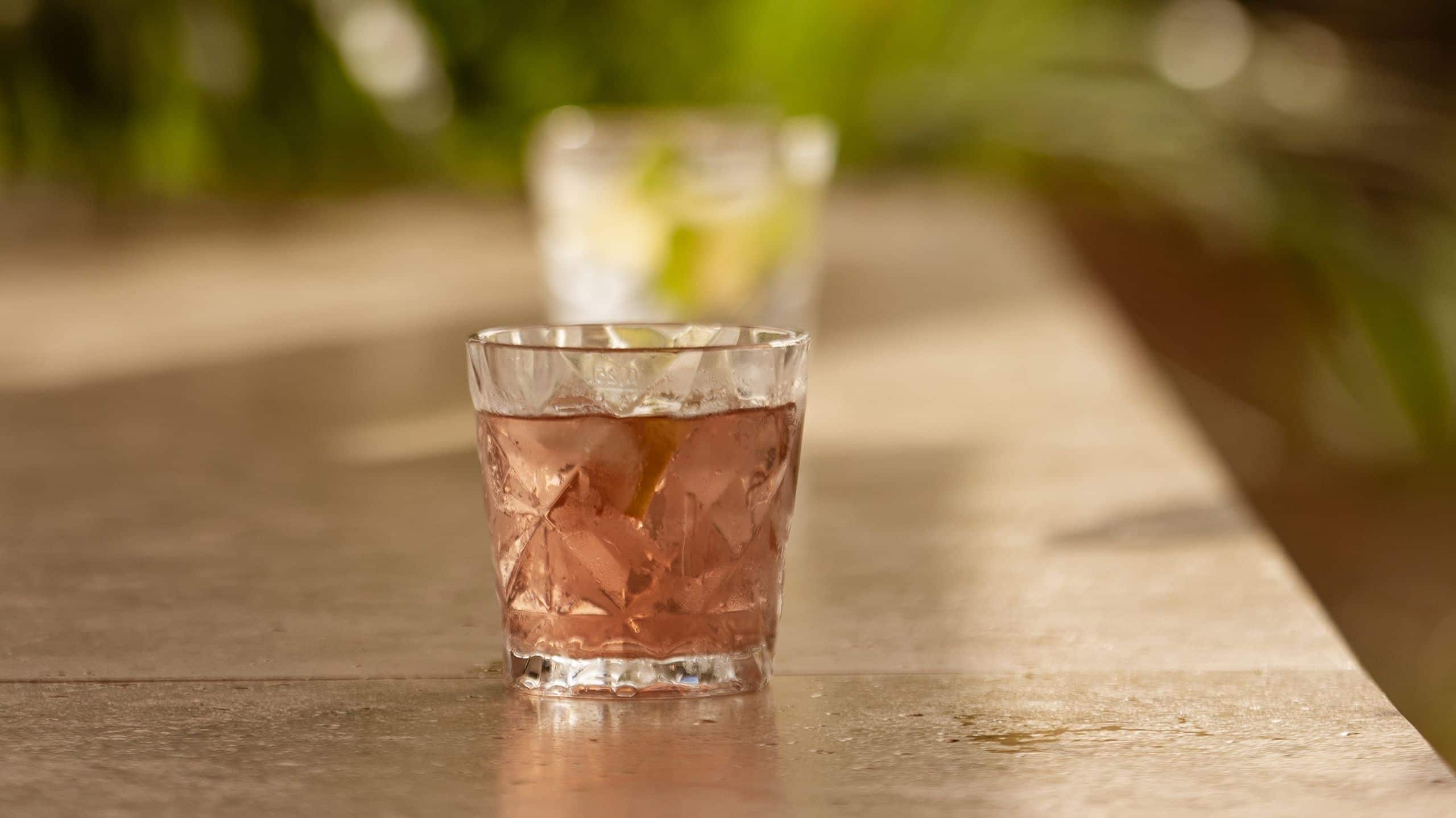 Zelia Halkidiki Zest Bar Counter With A Drink