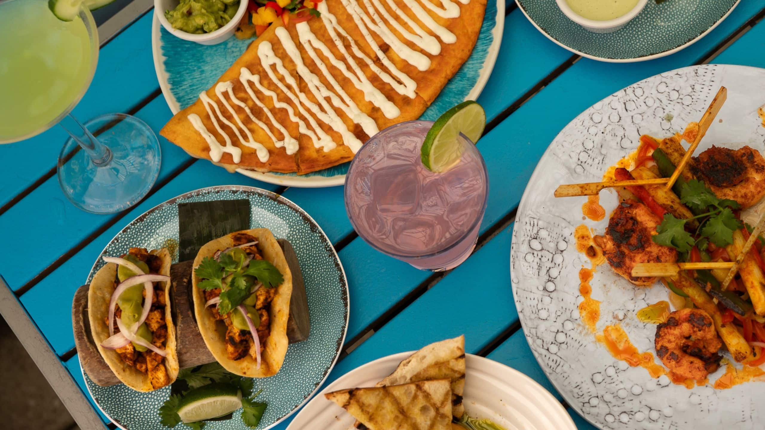 Dream Downtown Beach Food Spread