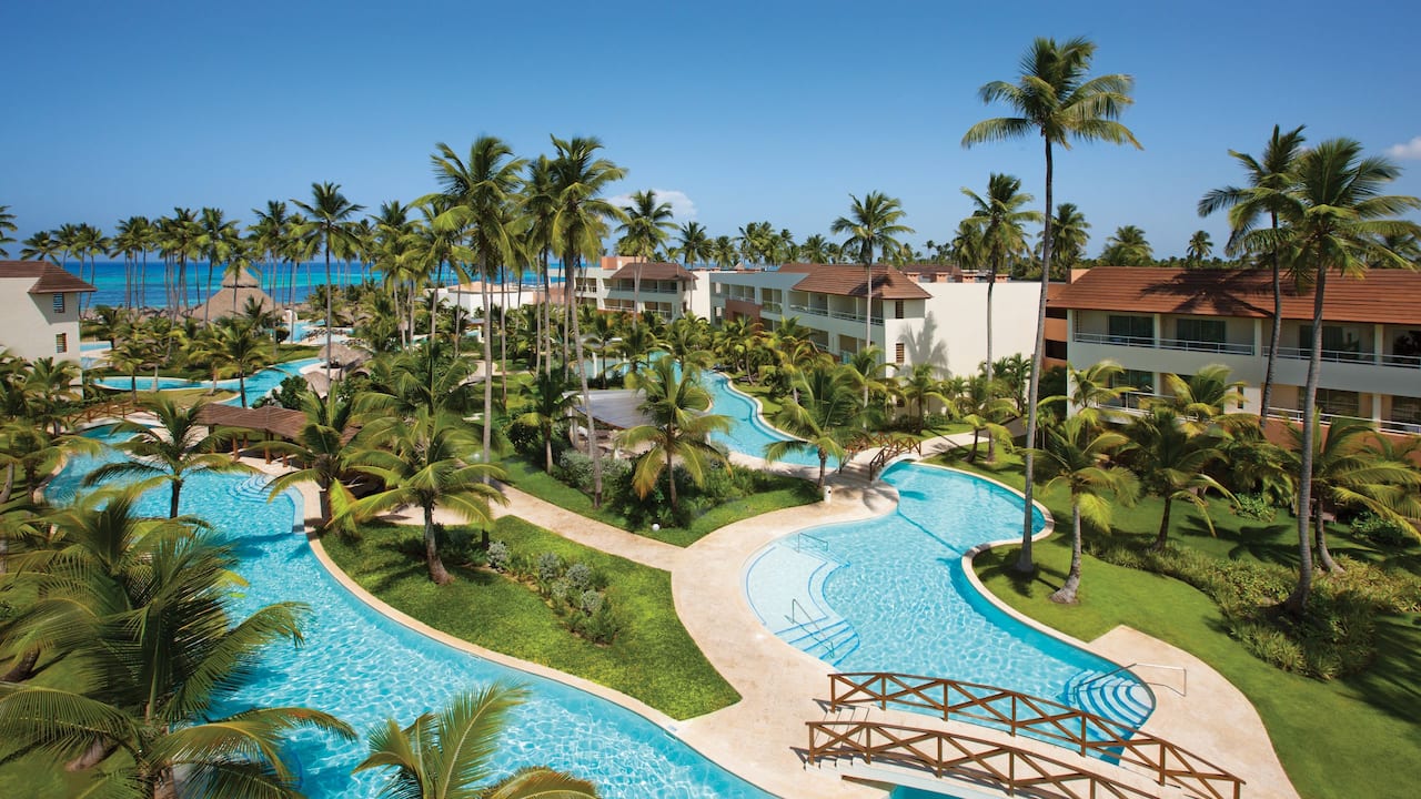 Aerial View Of Pools