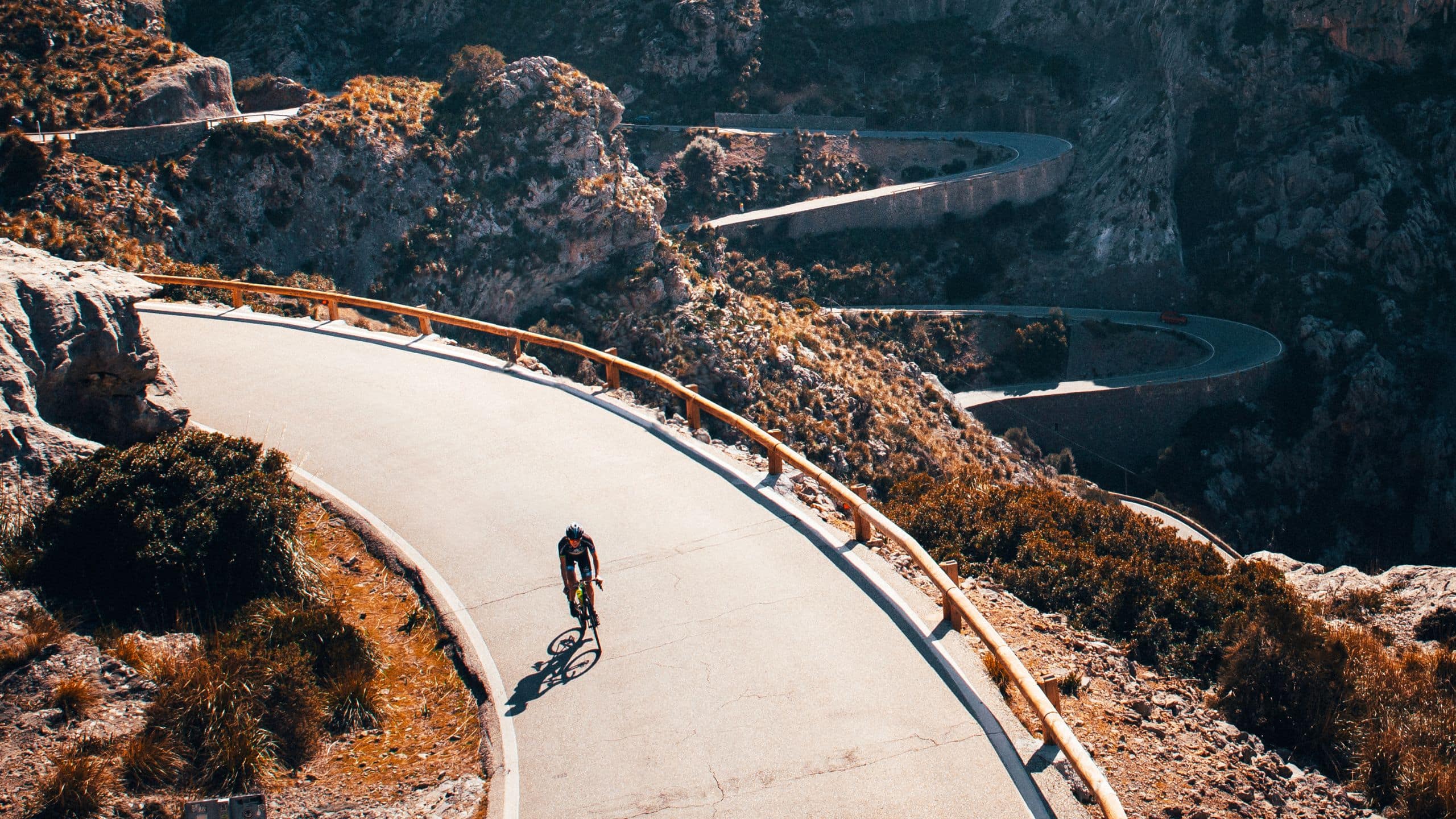 Sarena de Muro Resort Mallorca Rider On Bicycle Sacalobra Climb