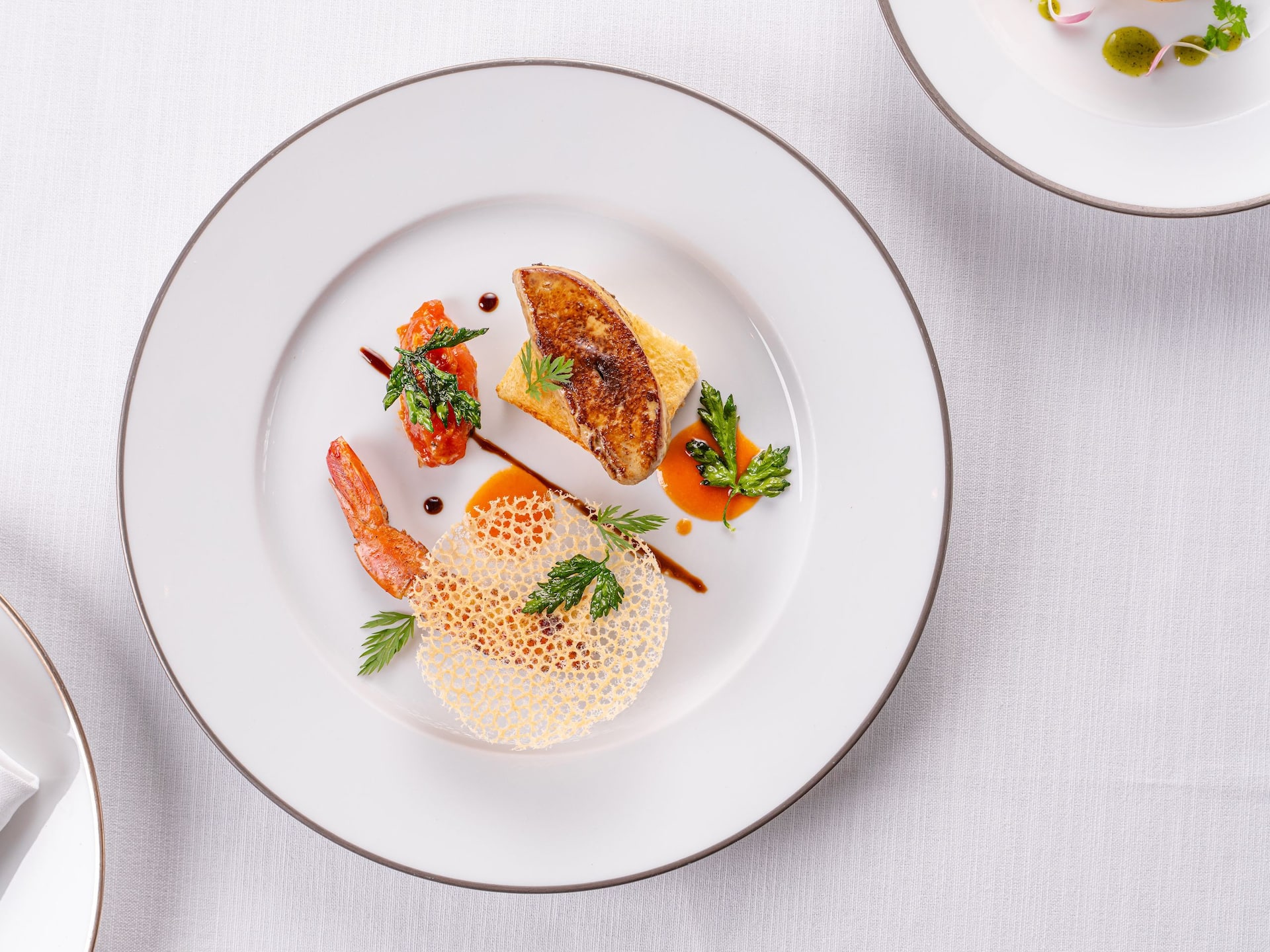 Hyatt Regency Hong Kong, Tsim Sha Tsui Duet of Foie Gras