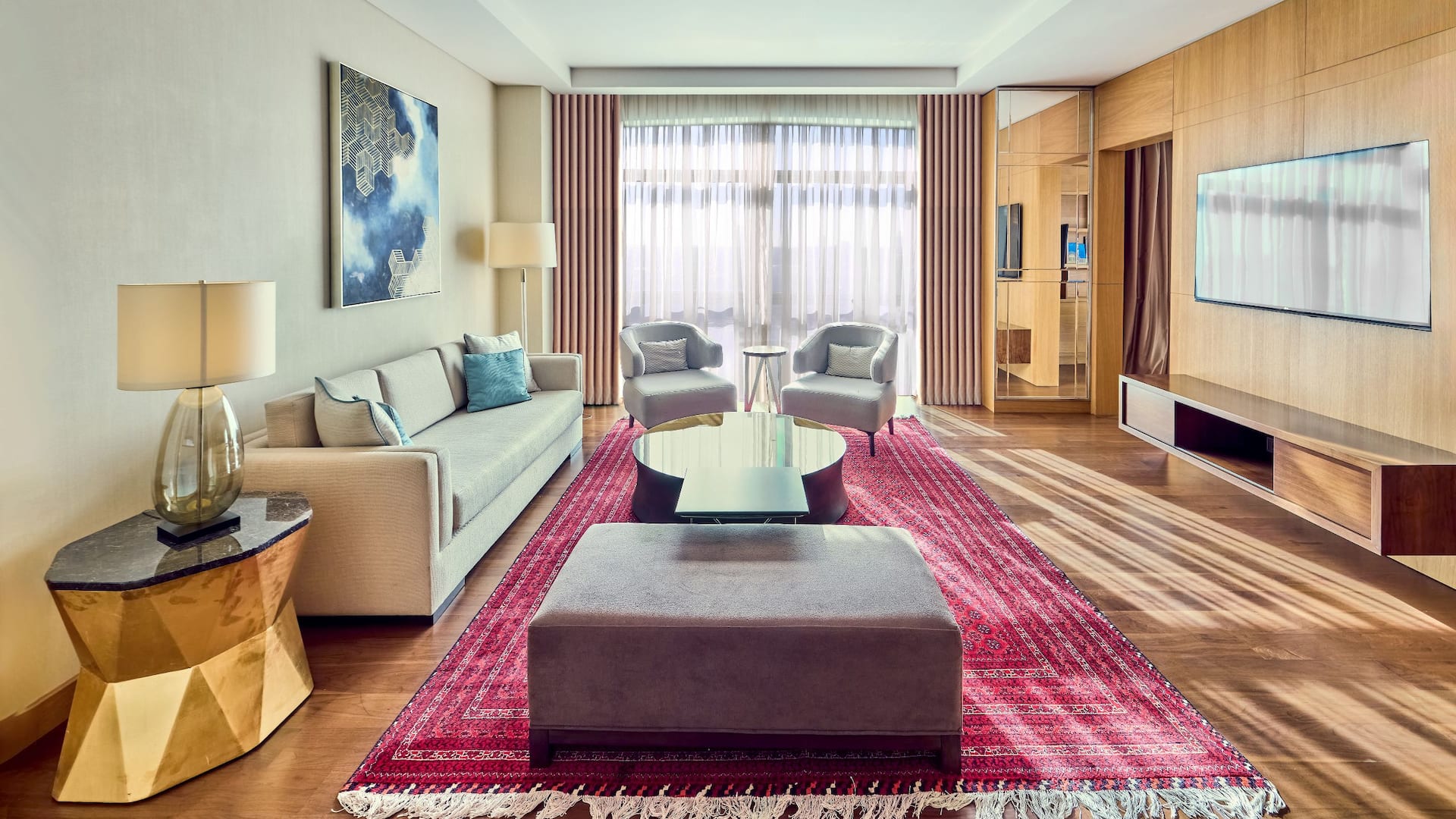 Hyatt Regency Tashkent Diplomatic Suite Living Room