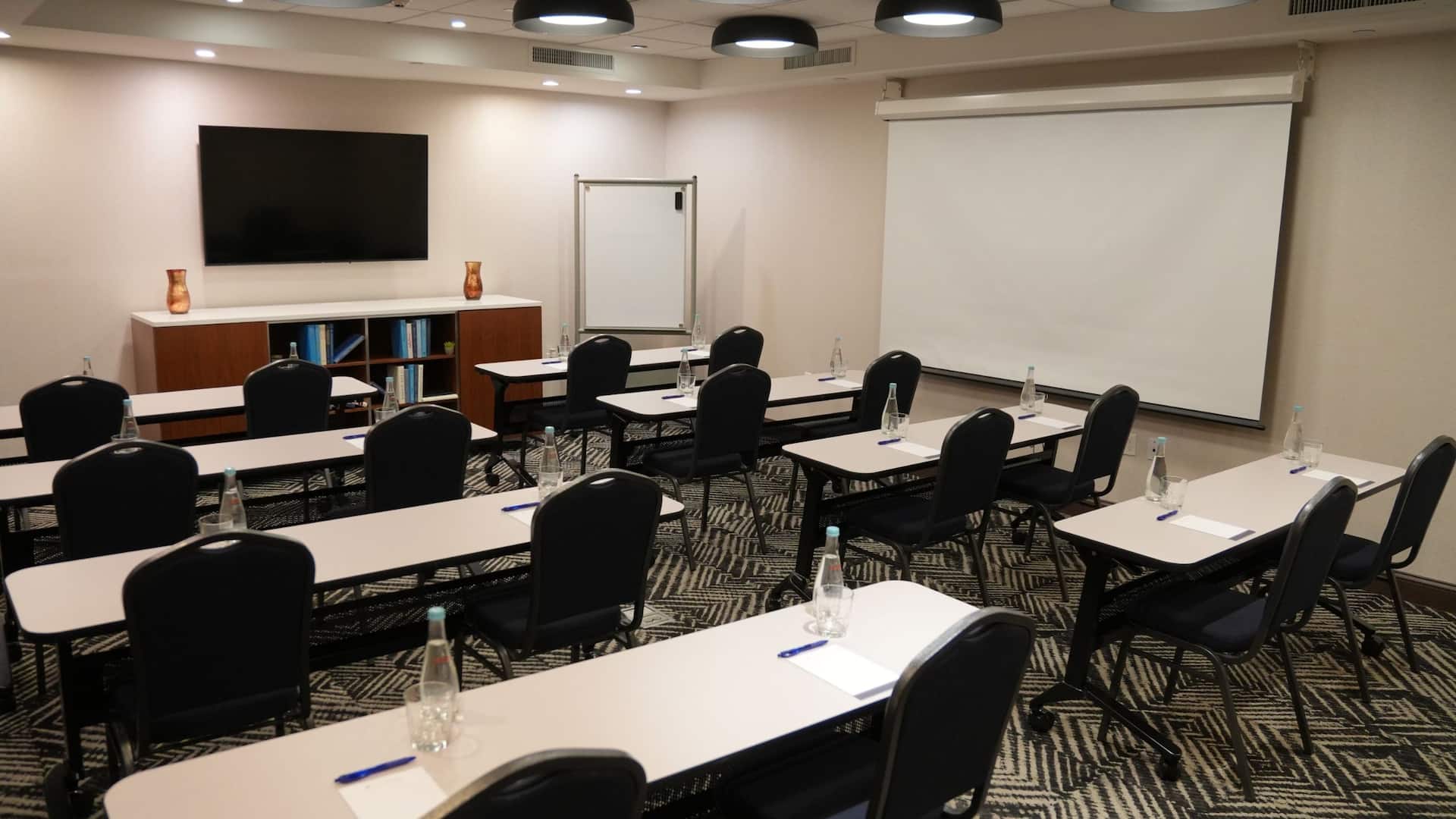 Hyatt Place New York City / Times Square Hudson Meeting Room Classroom Setup