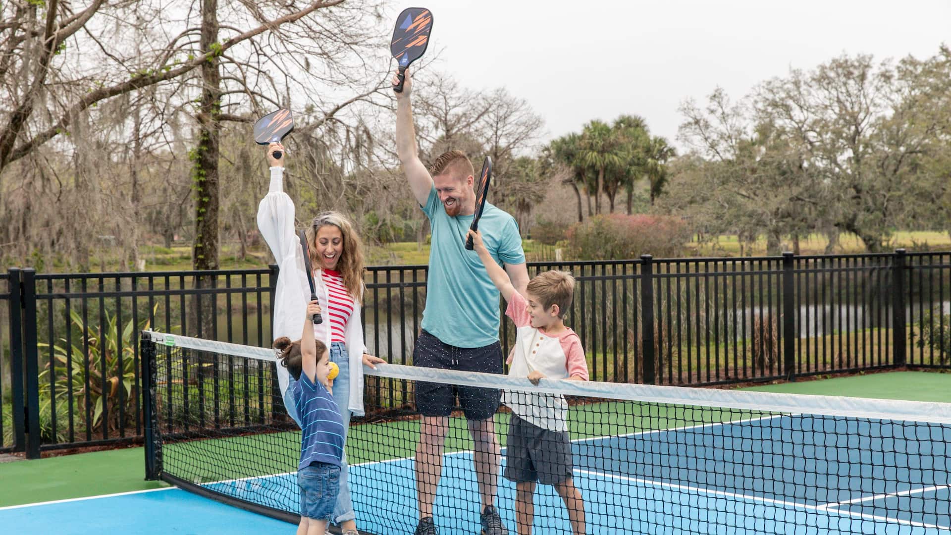Hyatt Regency Grand Cypress Resort Pickleball High Five