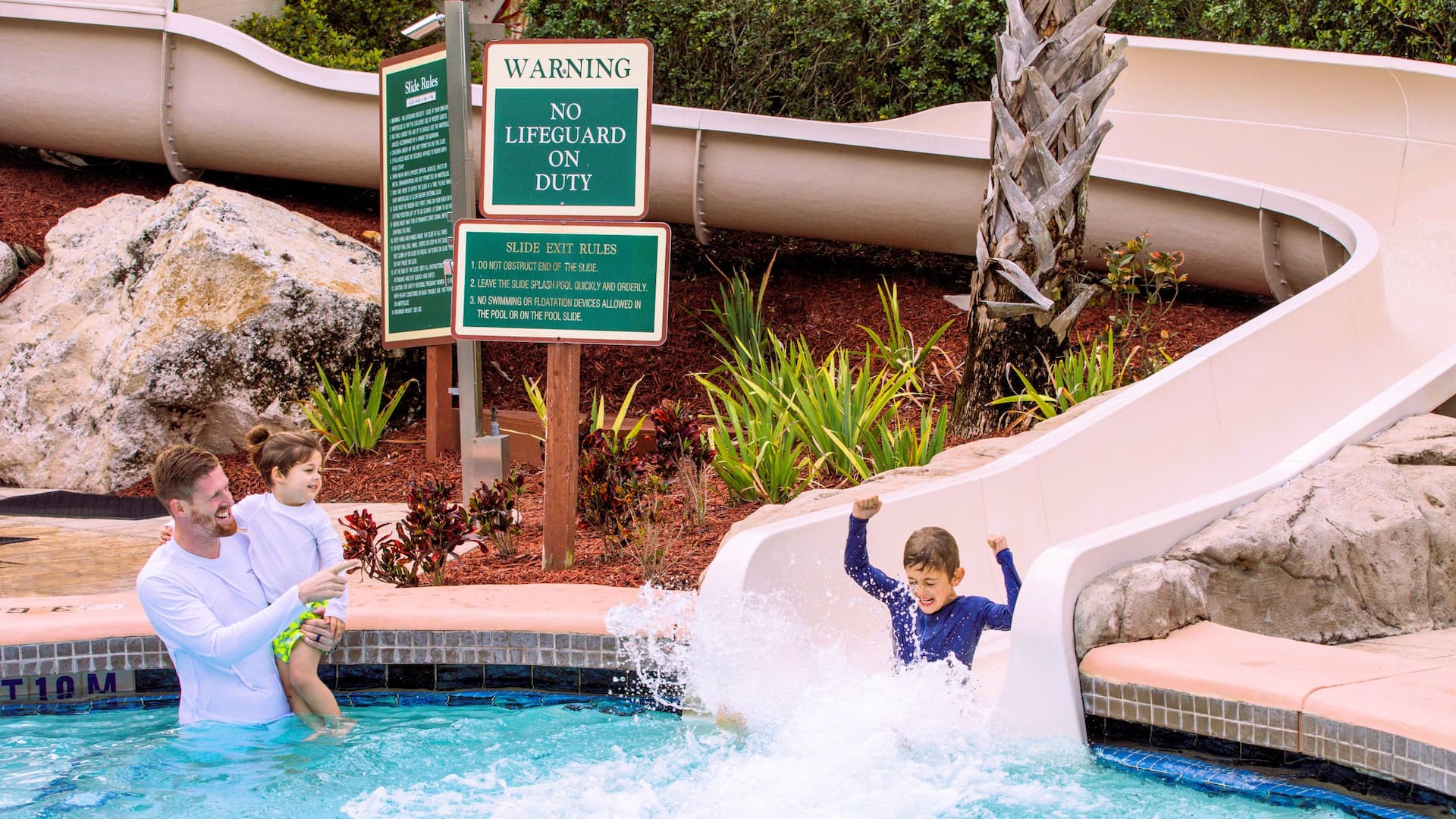 Hyatt Regency Grand Cypress Resort Waterslide Kid