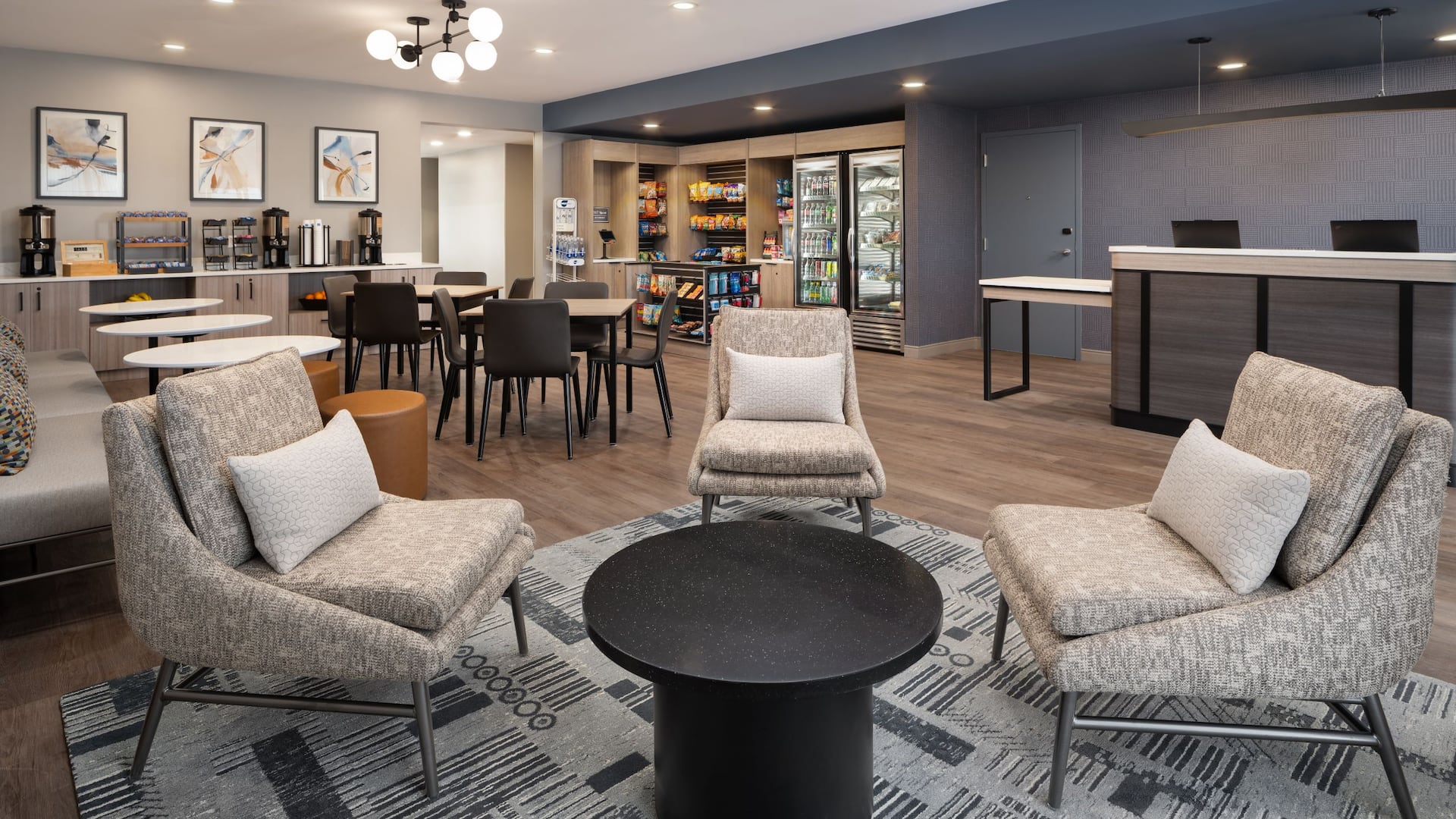 Hyatt Studios Mobile / Tillmans Corner Lobby Full View