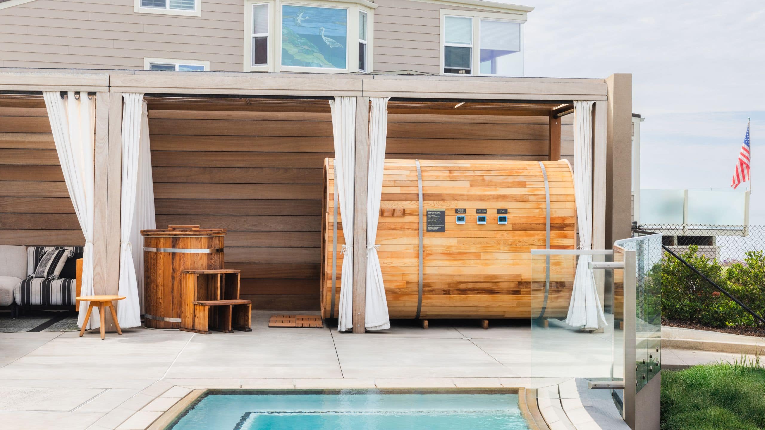 Alila Marea Beach Resort Encinitas Sauna And Cold Plunge Long Distance