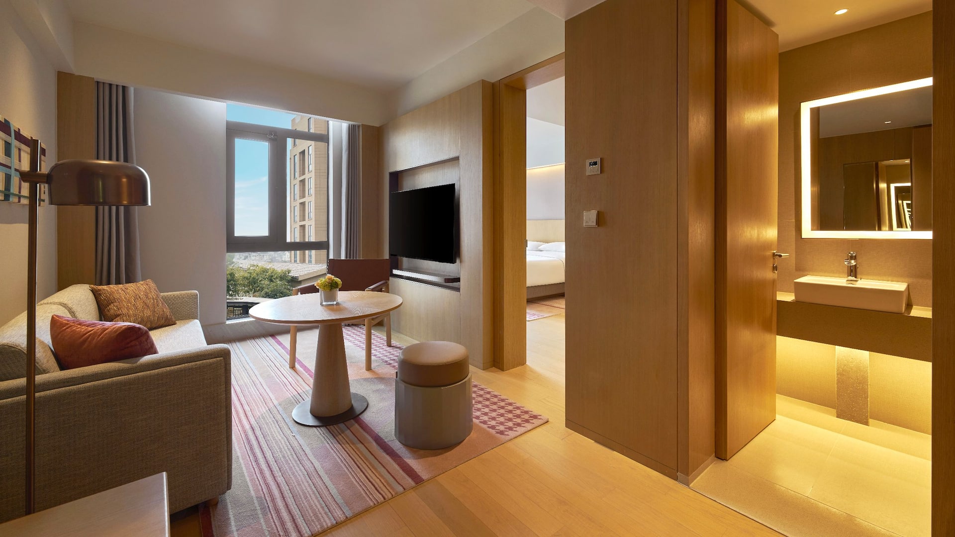 Hyatt Place Shaoxing Keqiao Suite Room Living Room