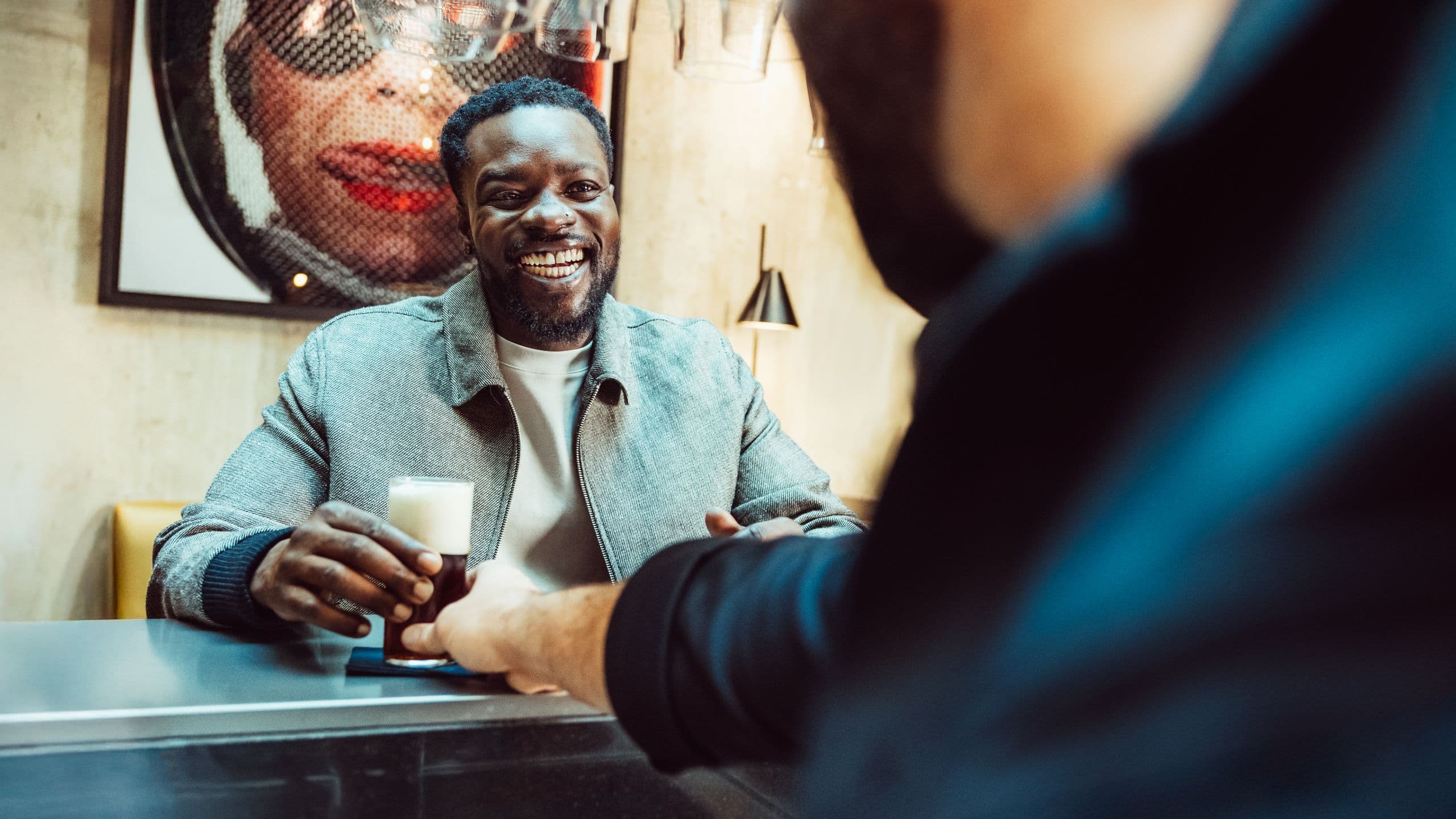 Me and All Hotel Dusseldorf Oberkassel Guest Bartender Serving Beer