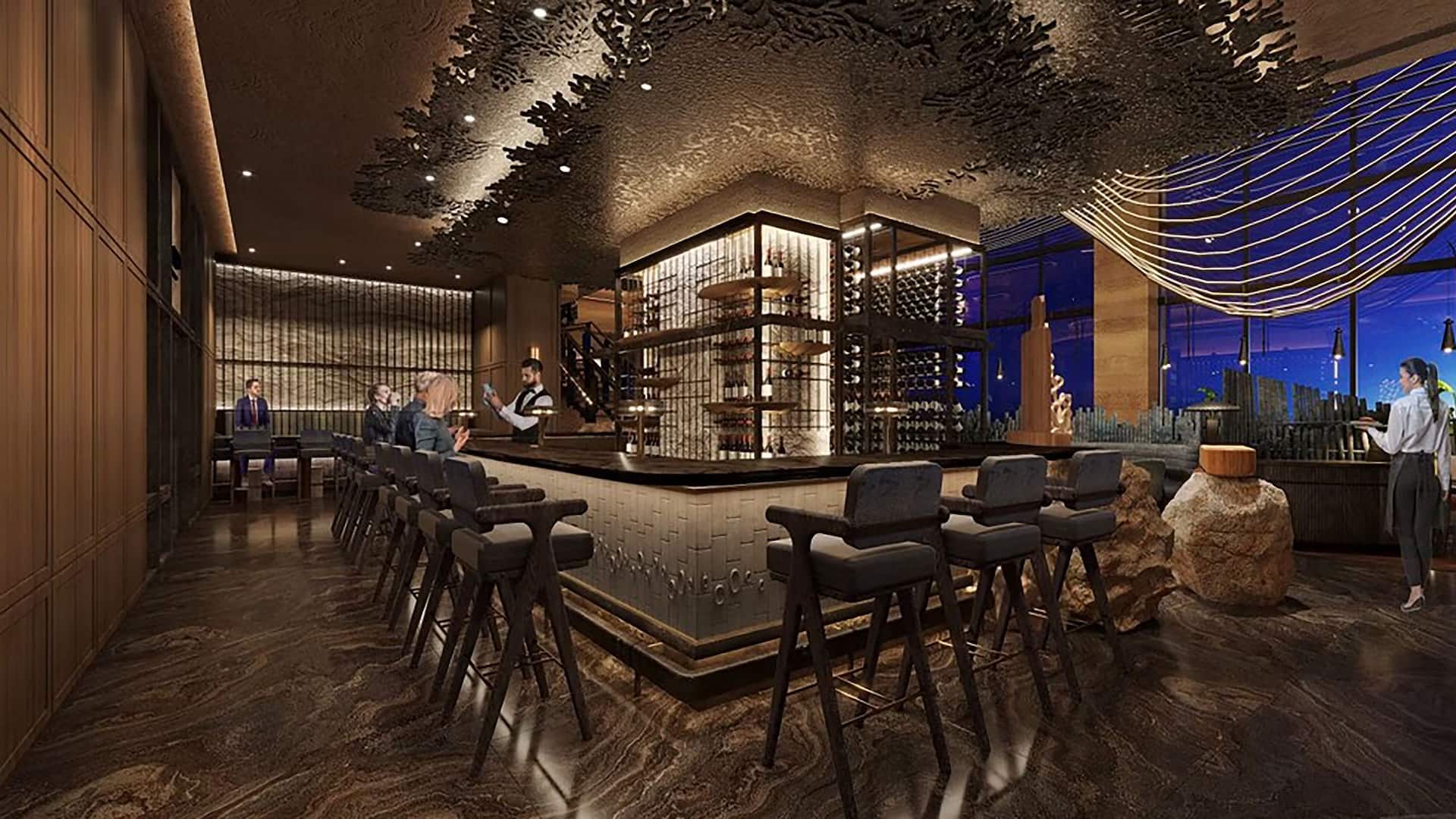 Grand Hyatt Grand Cayman Resort & Spa Brasa Restaurant Bar