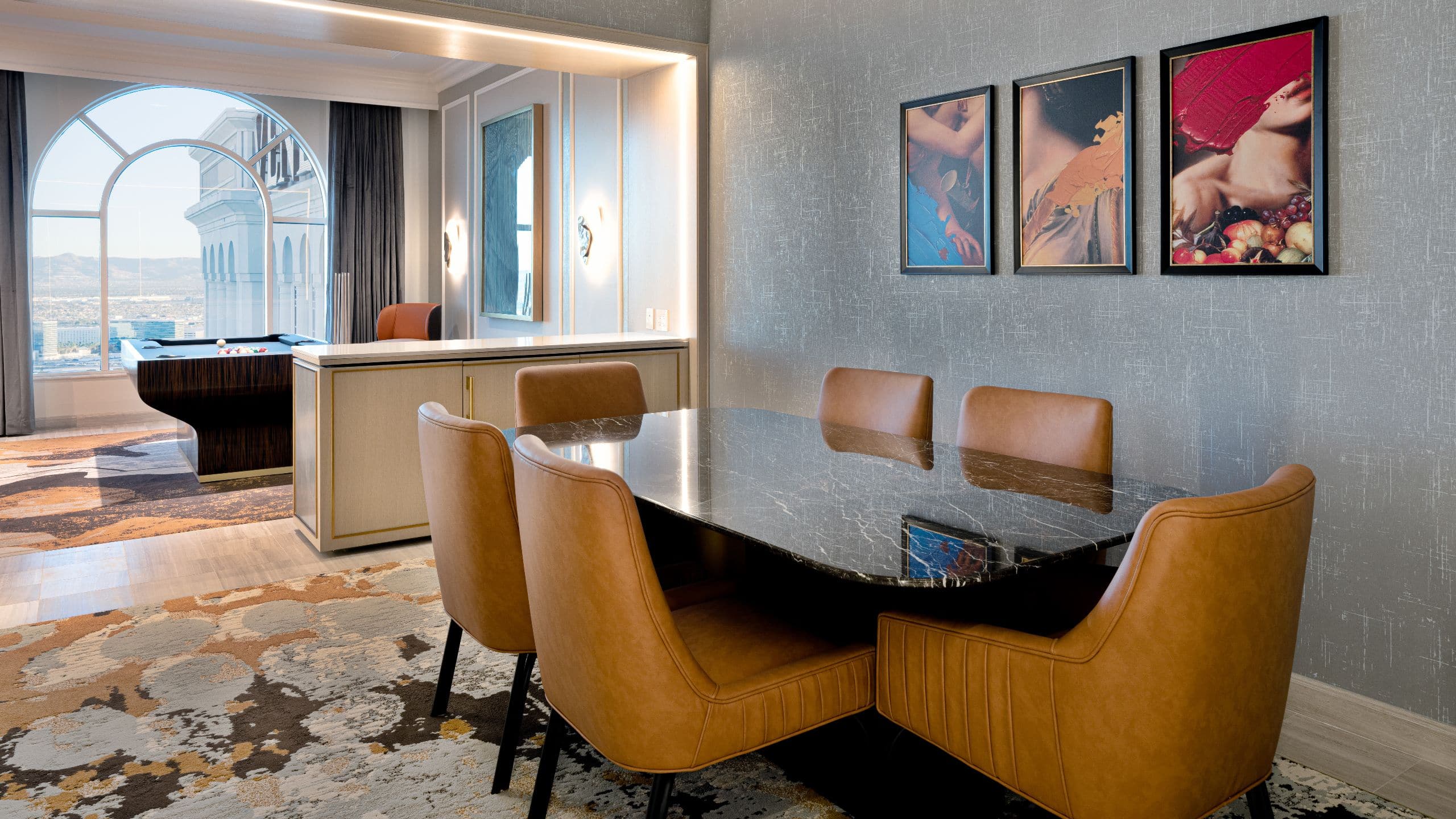 6 of 6 Newly Remodeled Grand Suite Dining