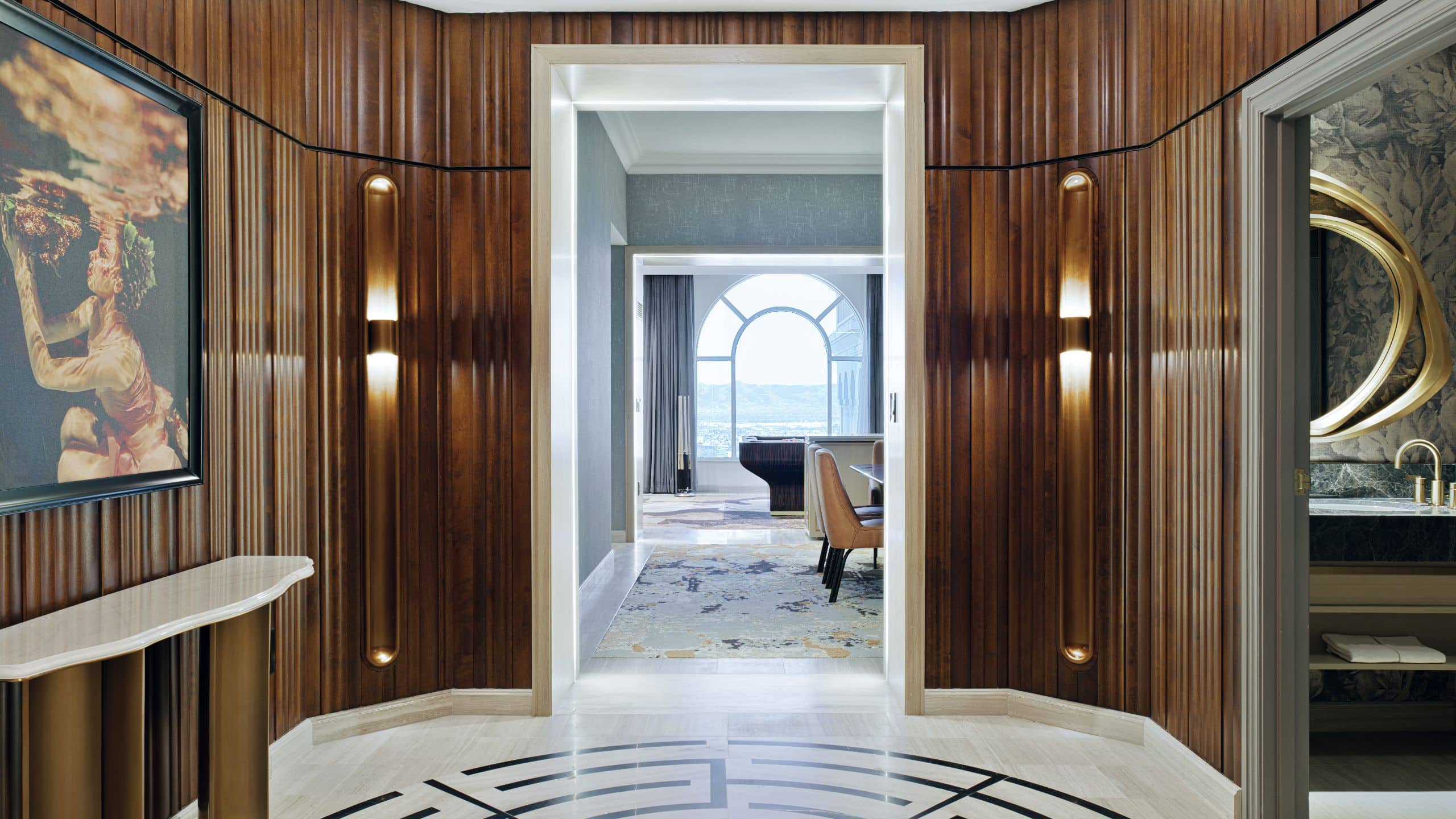 2 of 6 Newly Remodeled Grand Suite Foyer