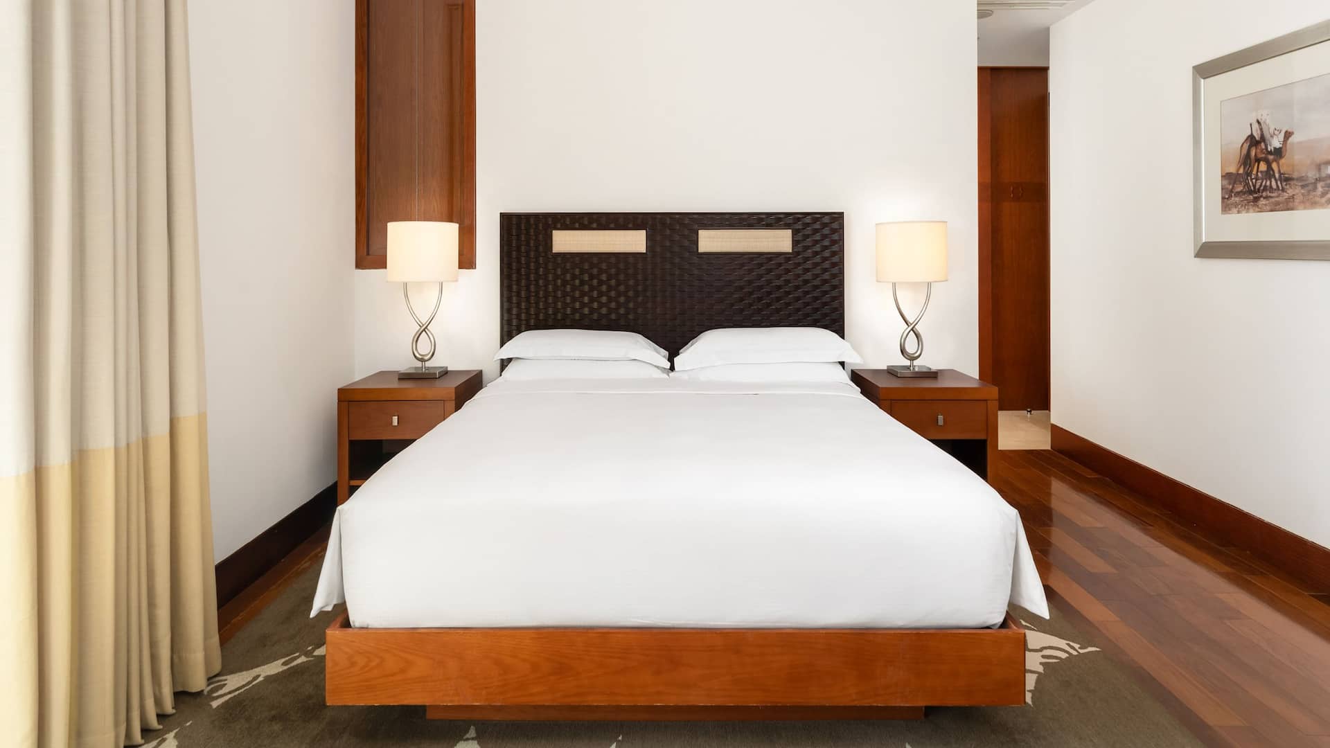 第 3，共 5 Grand Hyatt Doha Hotel & Villas Bedroom In Grand Suite