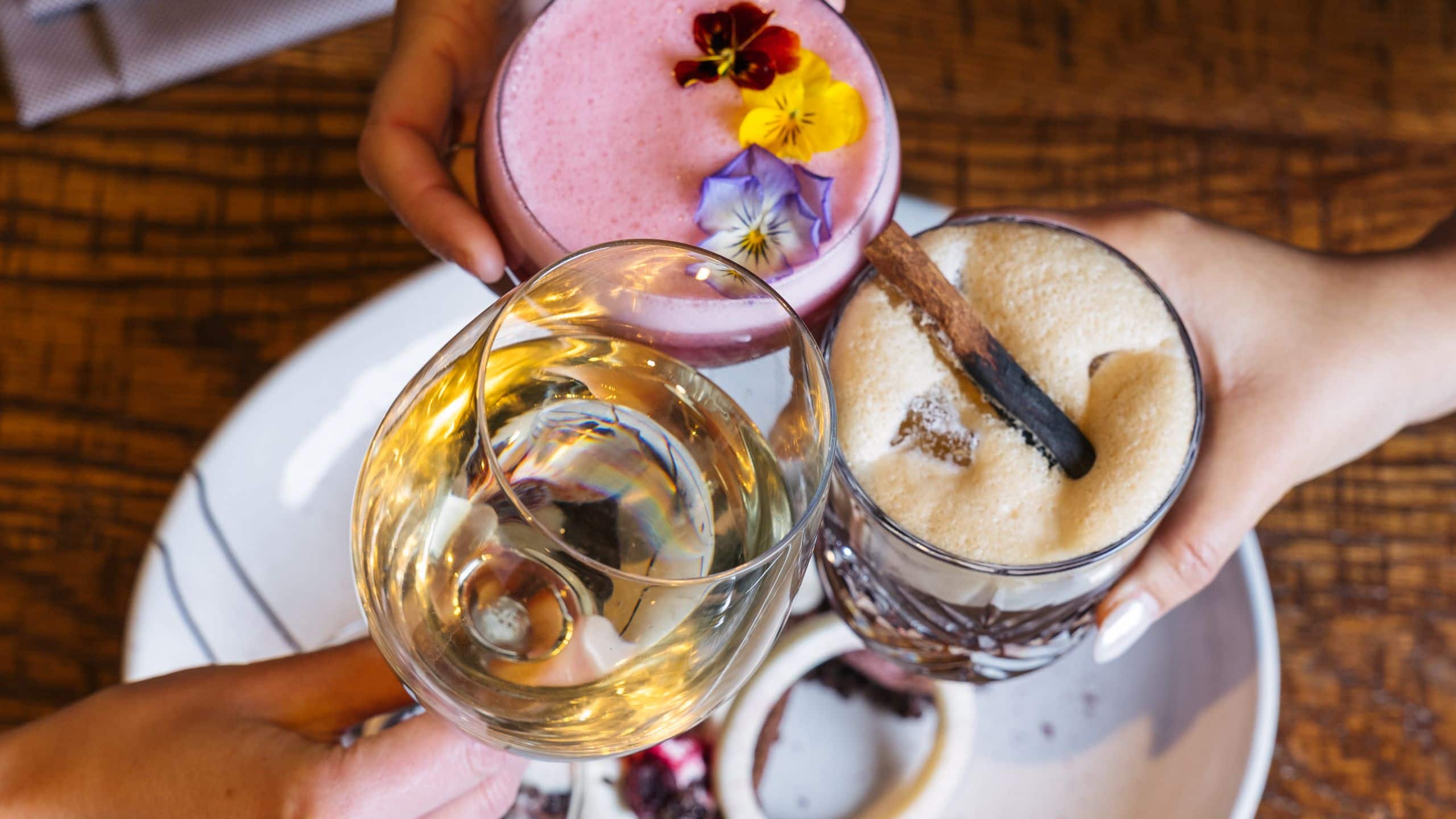 Royal Palms Resort and Spa Guest Toast Over Lunch