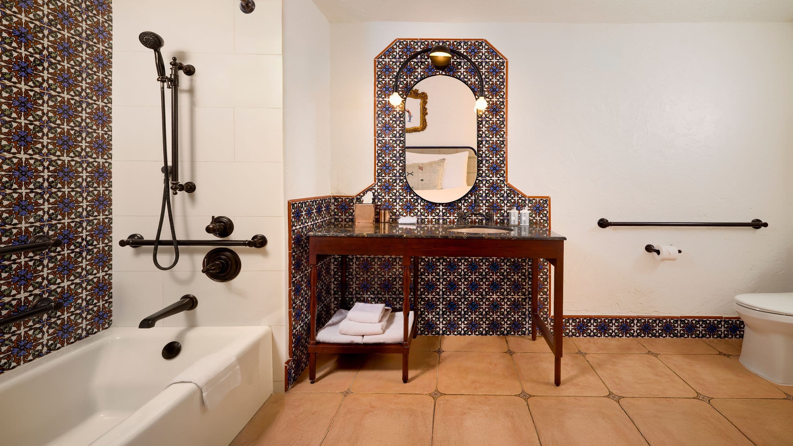 3 of 3 Mar Monte Hotel Accessible Bathroom Tub Full View