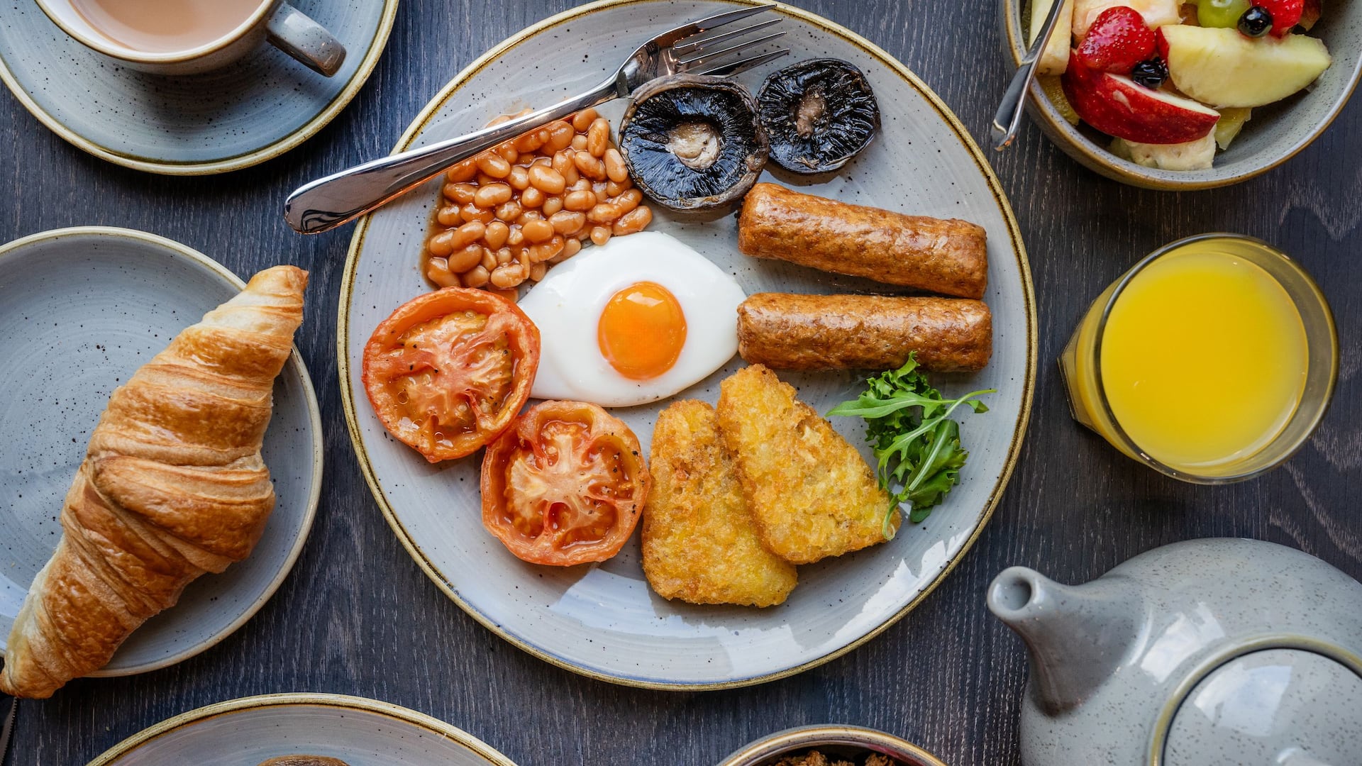 1 of 1 Hyatt House Leeds Vegetarian Breakfast
