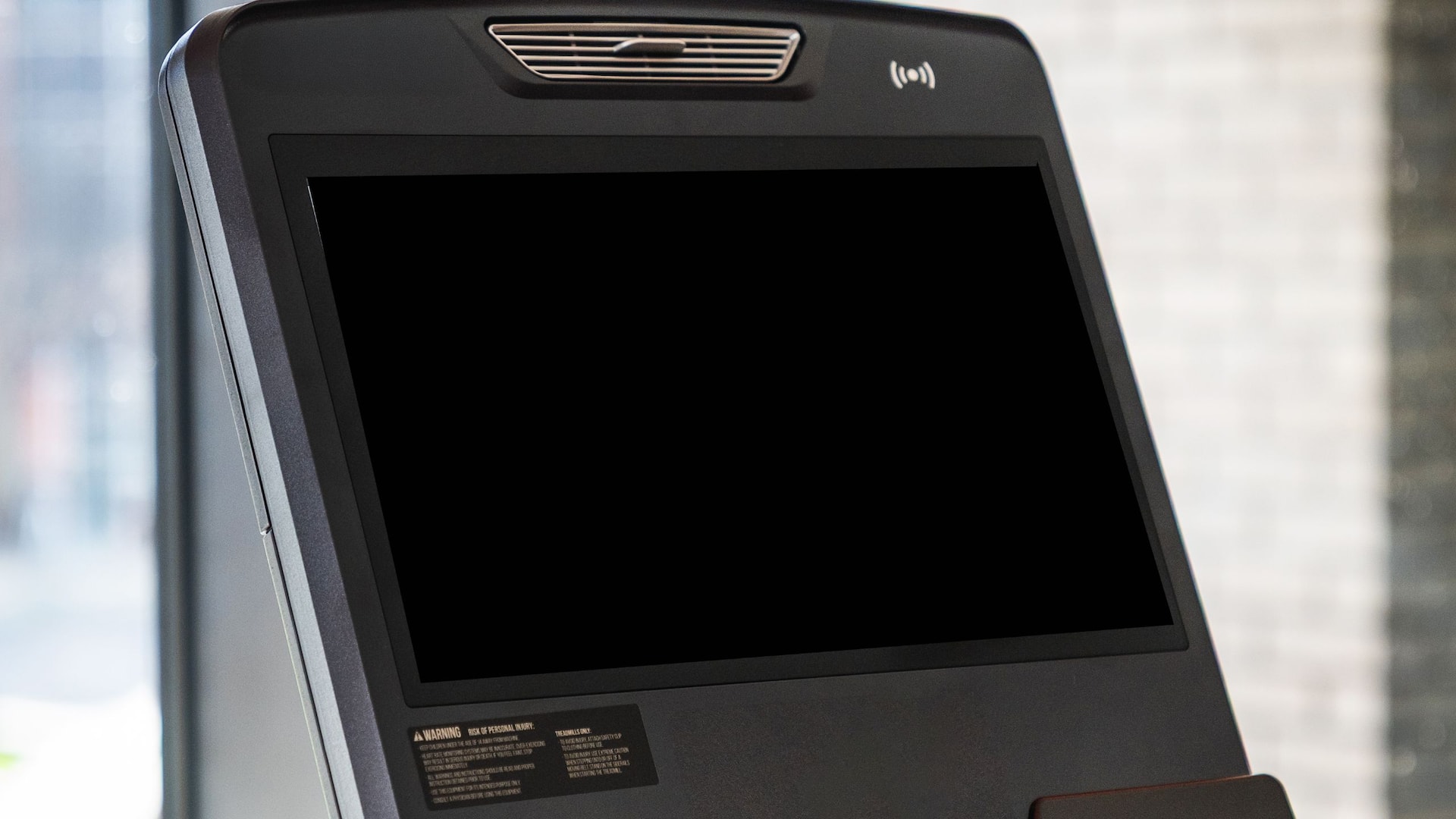 Hyatt House Leeds Treadmill Screen