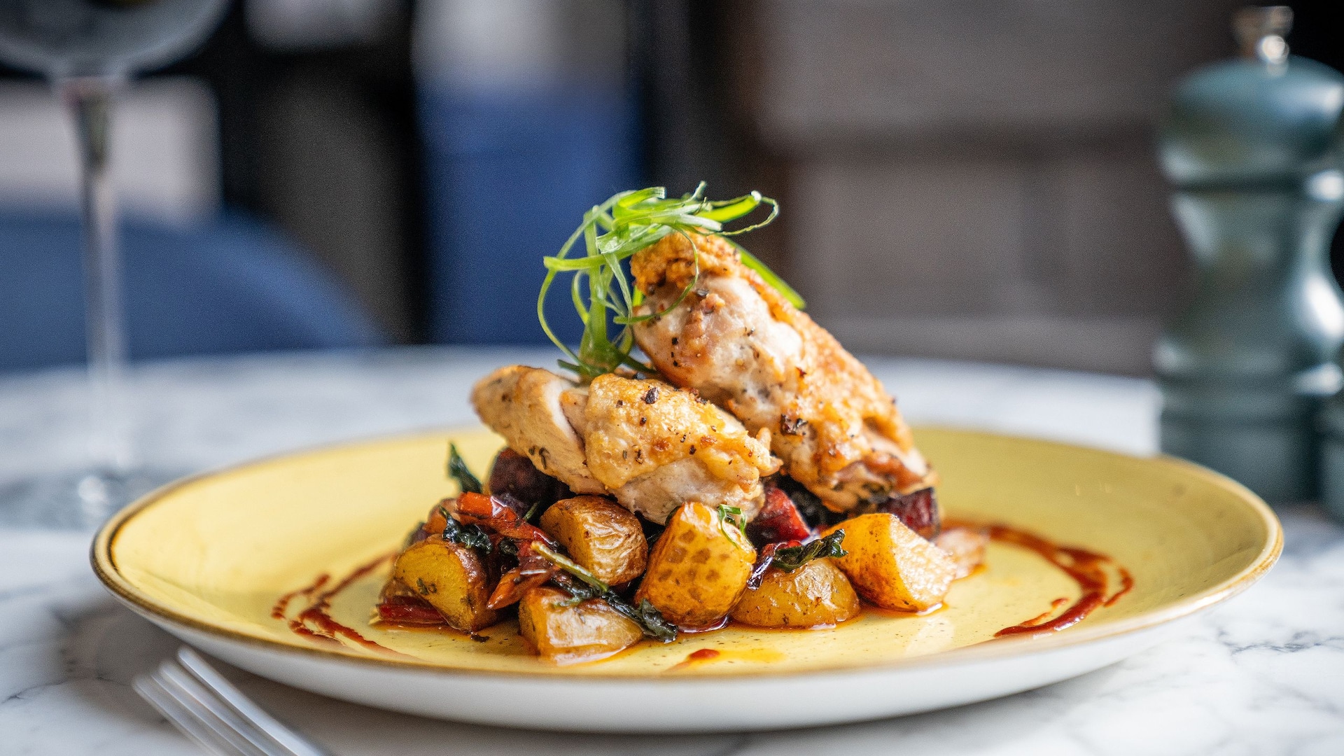 Hyatt Place Leeds Chicken Dish Close Up