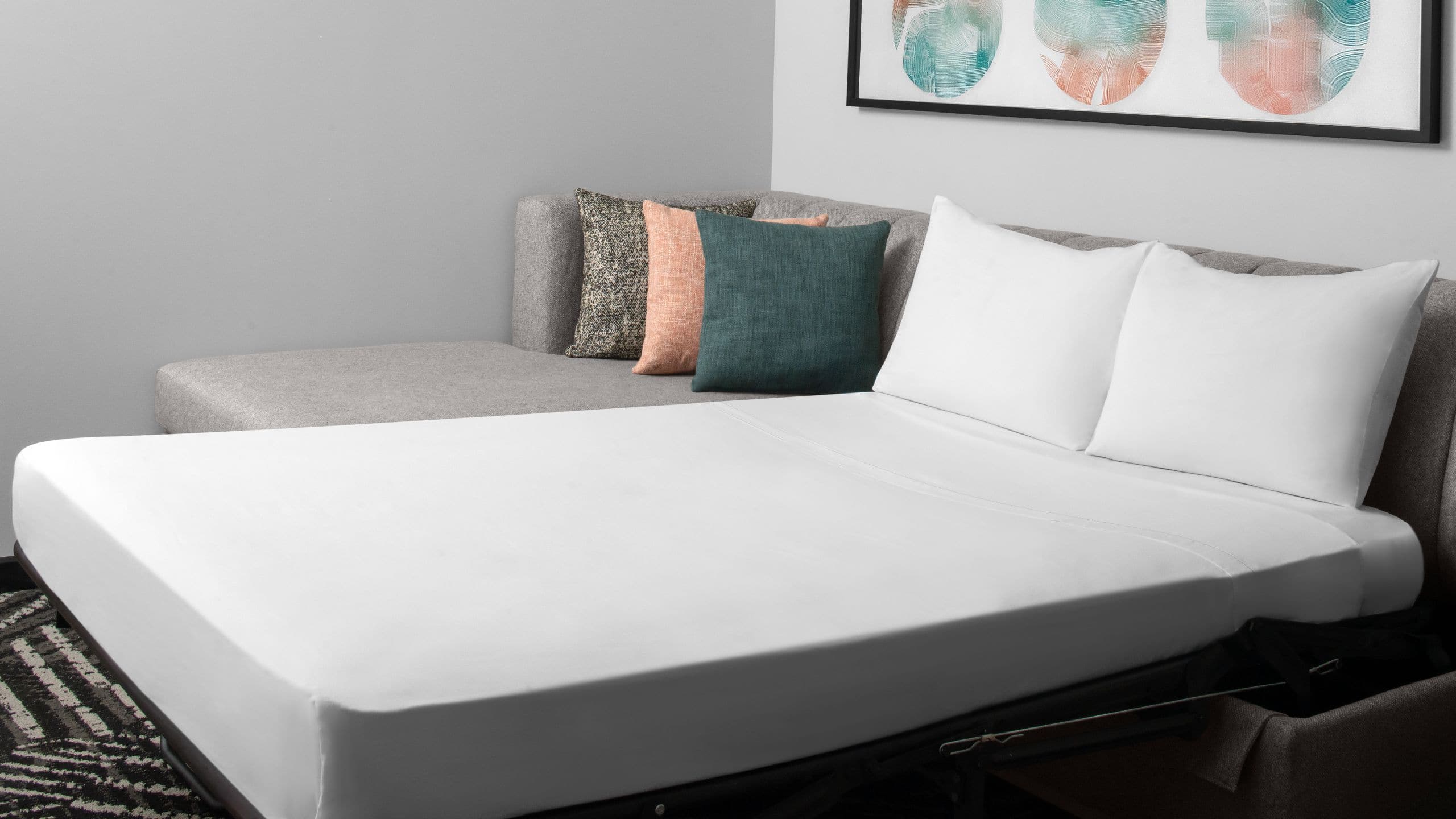 Hyatt House Pittsburgh-South Side One Bedroom King Suite Sleeper Sofa