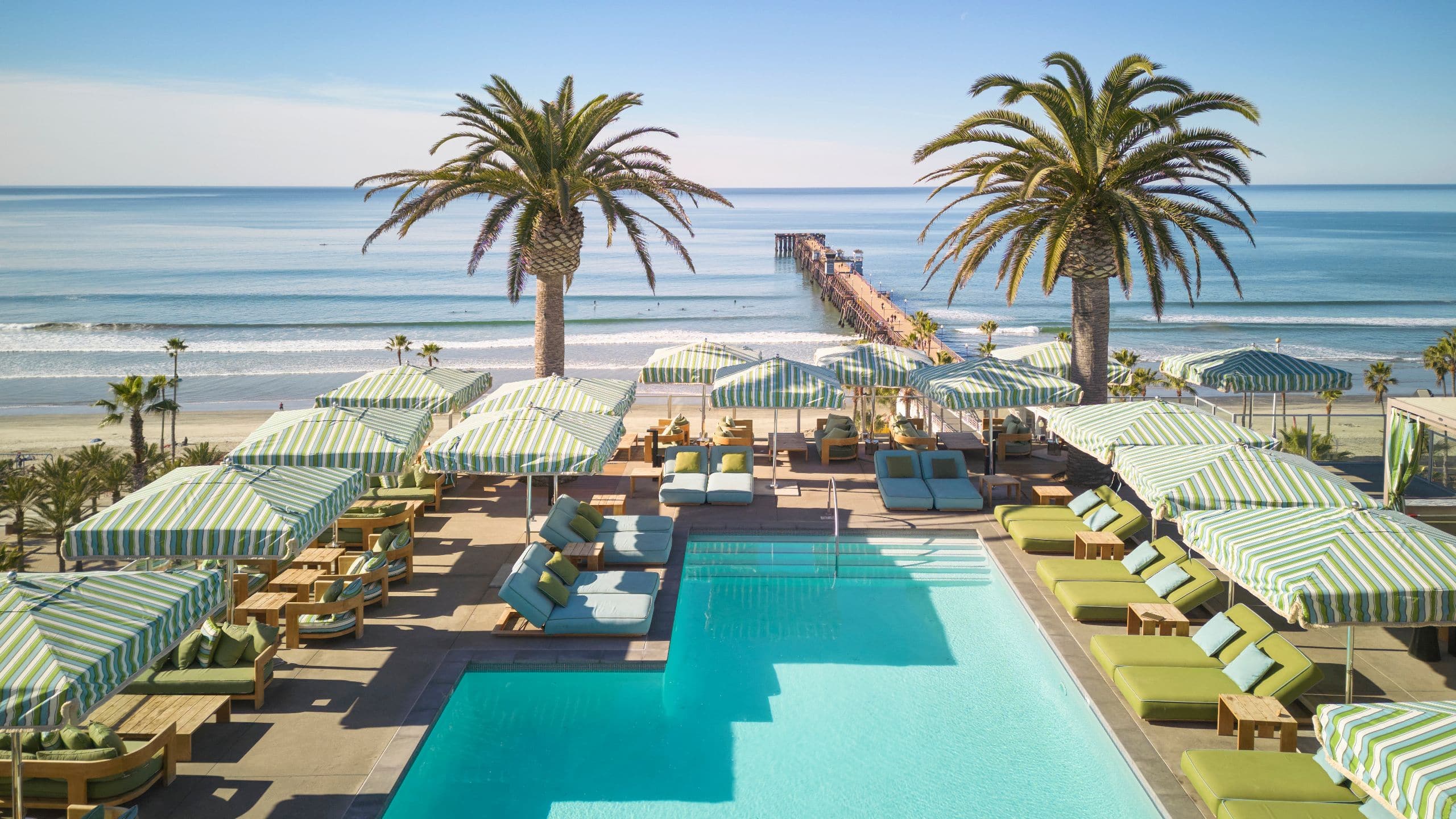 Mission Pacific Beach Resort The Rooftop Pool With Ocean