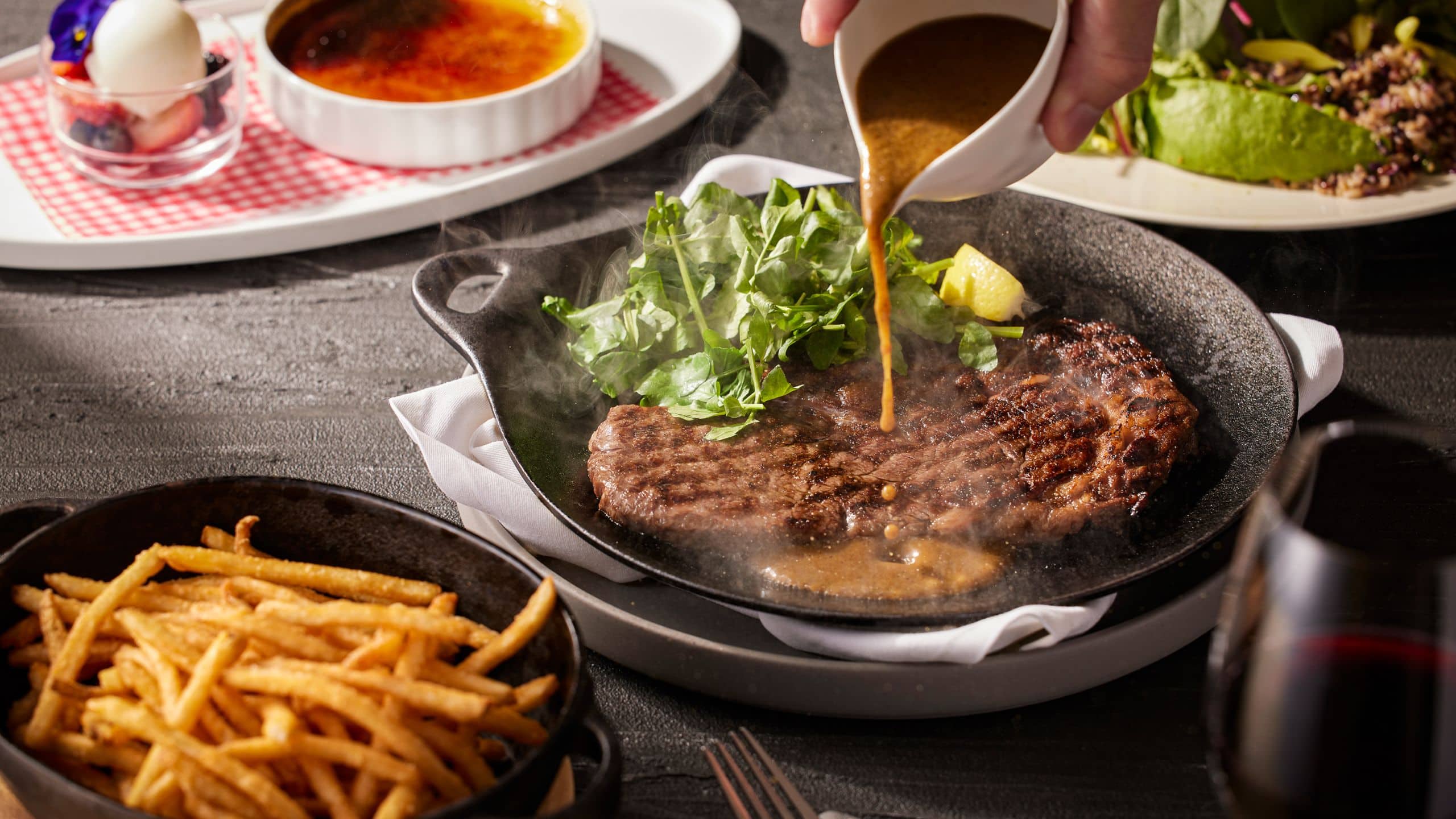 2 of 3 Hyatt Centric Ginza Tokyo Ginza Tokyo Steak And Fries Course