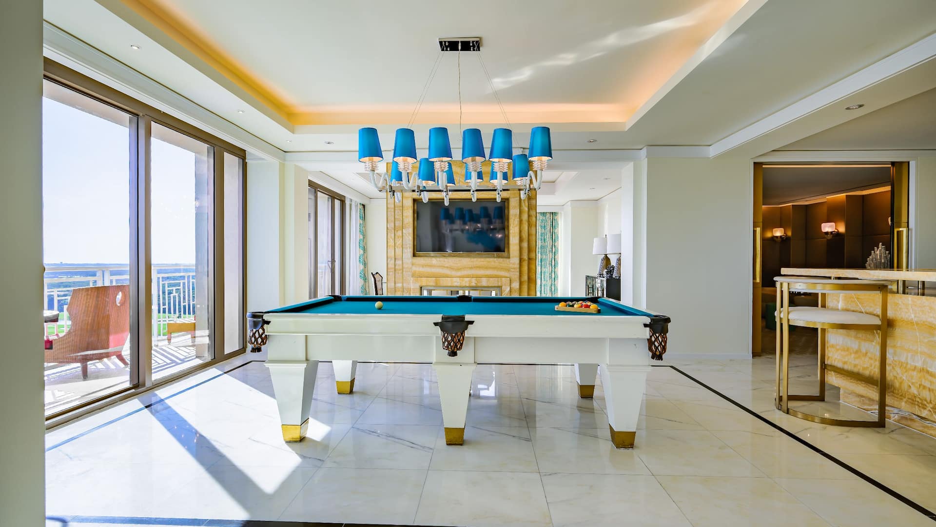 6/14 Grand Hyatt Baha Mar East Presidential Pool Table Balcony