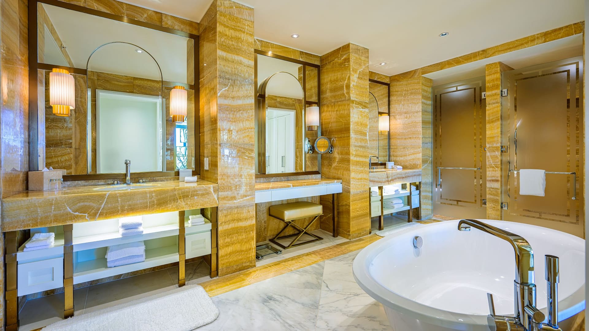 12/14 Grand Hyatt Baha Mar East Presidential Master Bedroom Bathroom