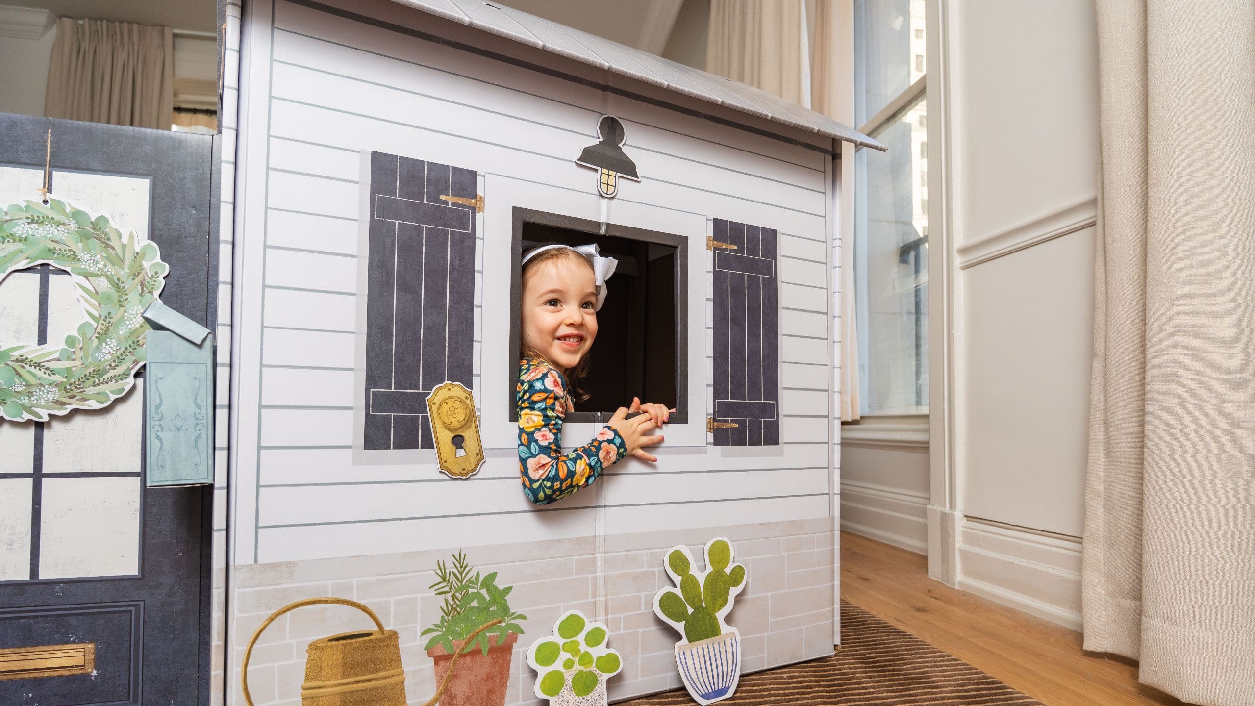 The Bellevue Hotel Make It Cute Child Playhouse Window Smile