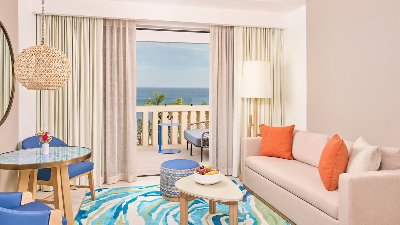 Deluxe Room Sofa View