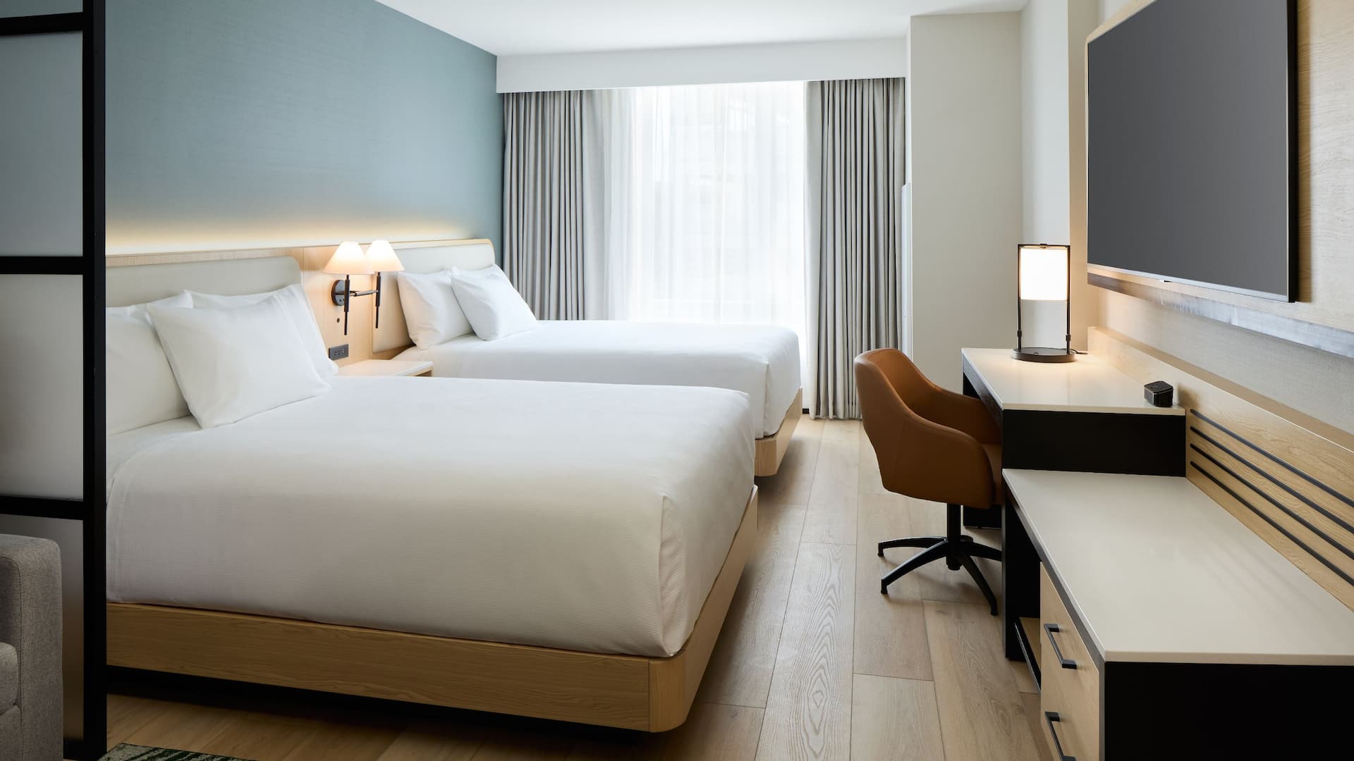 Hyatt Place Montreal Airport Two Queen Guestroom