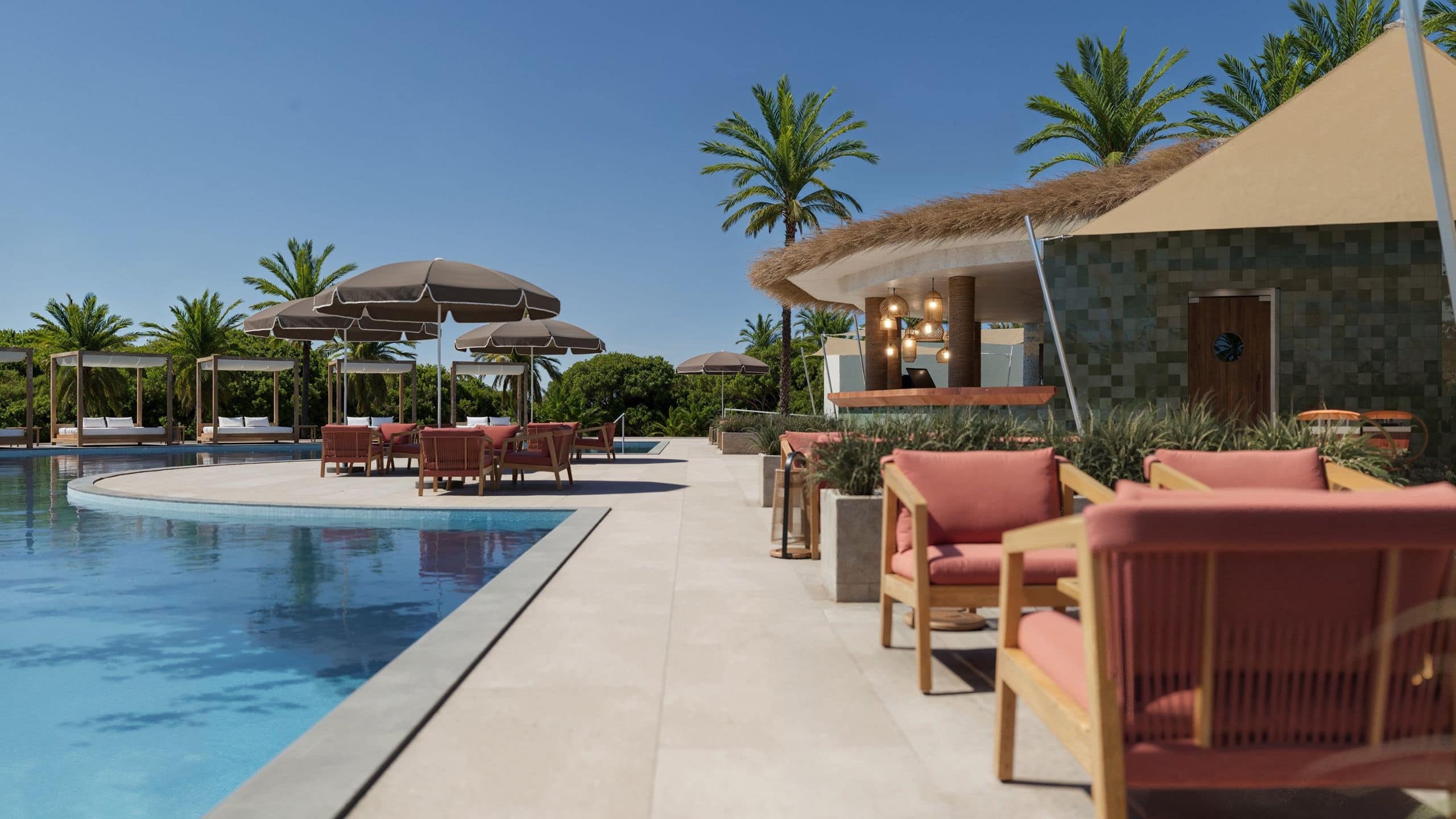 Sarena de Muro Resort Mallorca Pool Bar Views