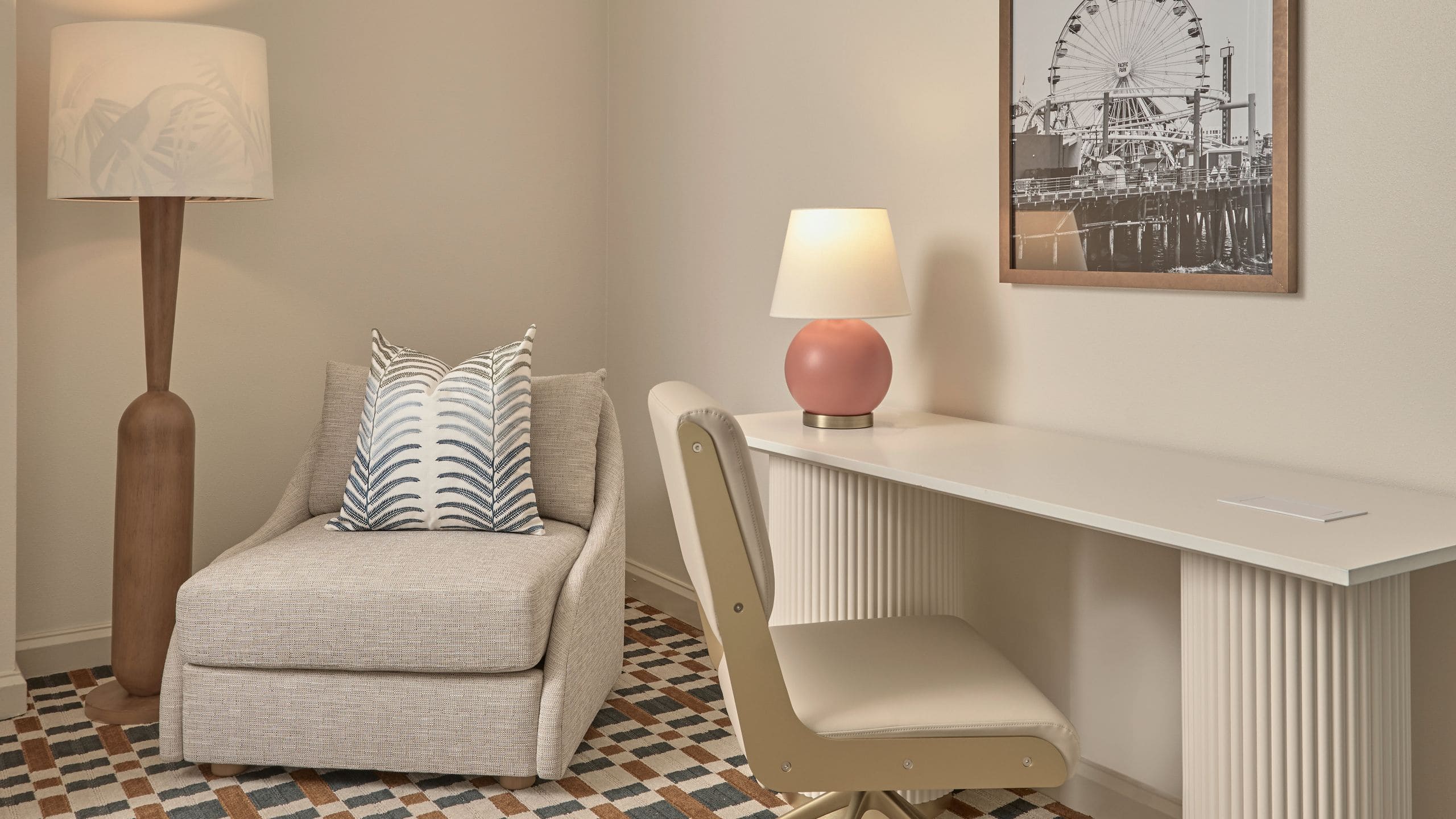 Hyatt Centric Delfina Santa Monica Desk And Sitting Chair