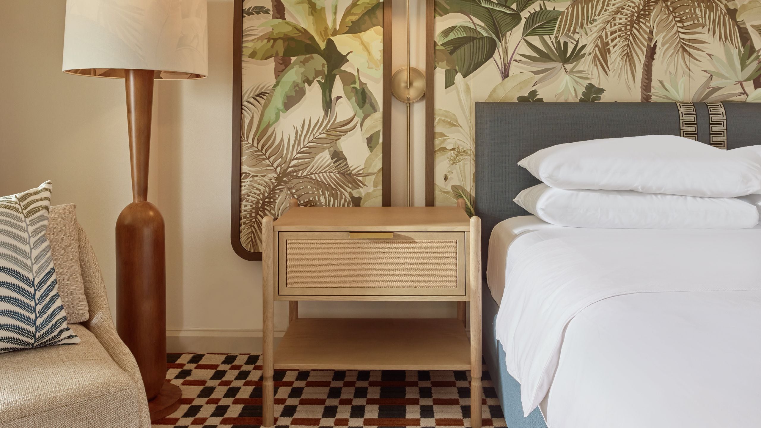 1 of 3 Hyatt Centric Delfina Santa Monica King End Table