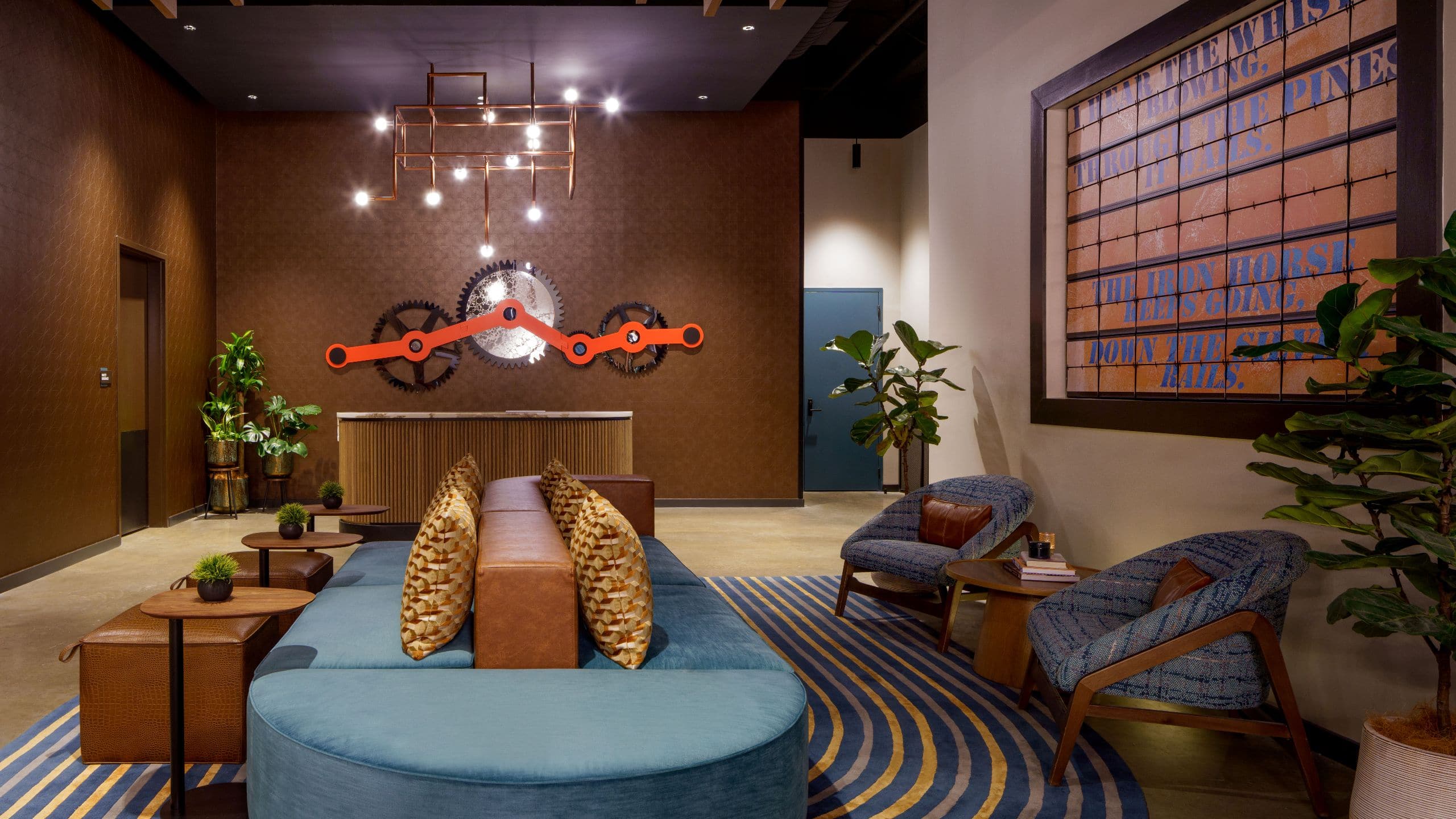 Caption by Hyatt Downtown Nashville Front Desk Lounge