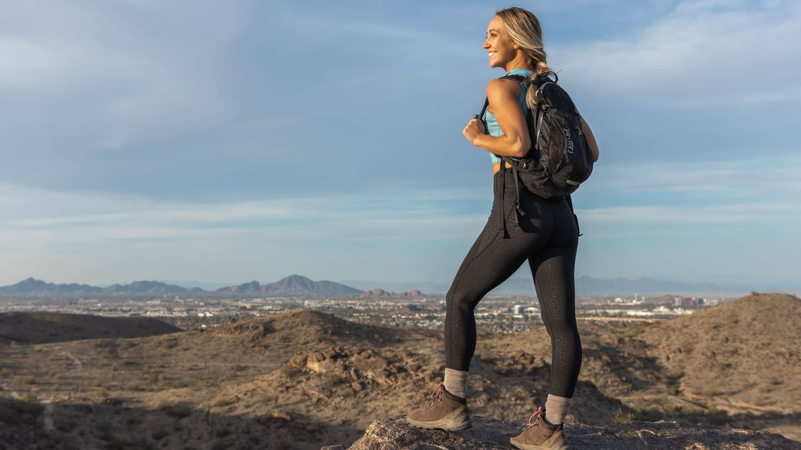 Tempe Mission Palms Tempe Phoenix Girl Hiking