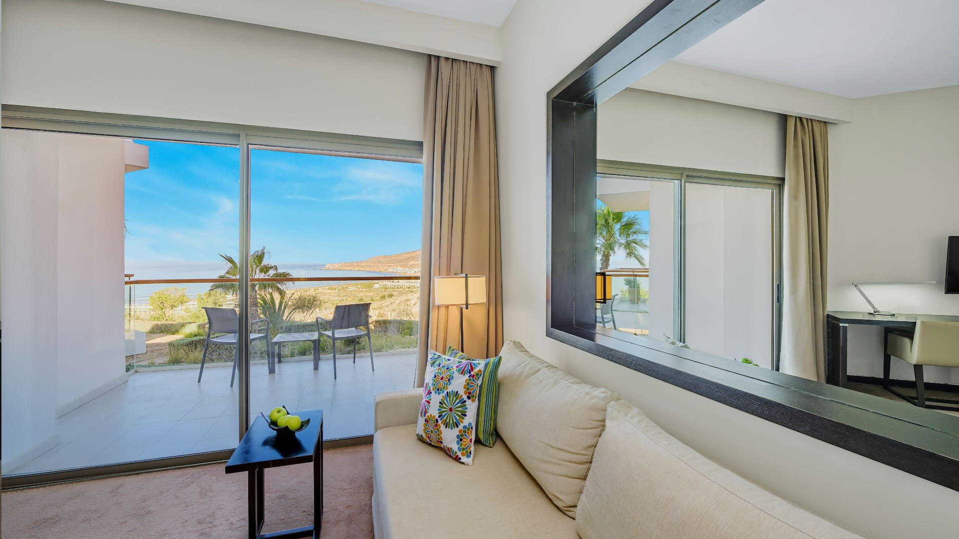 3 de 5 Hyatt Place Taghazout Bay Living Room With Terrace Views