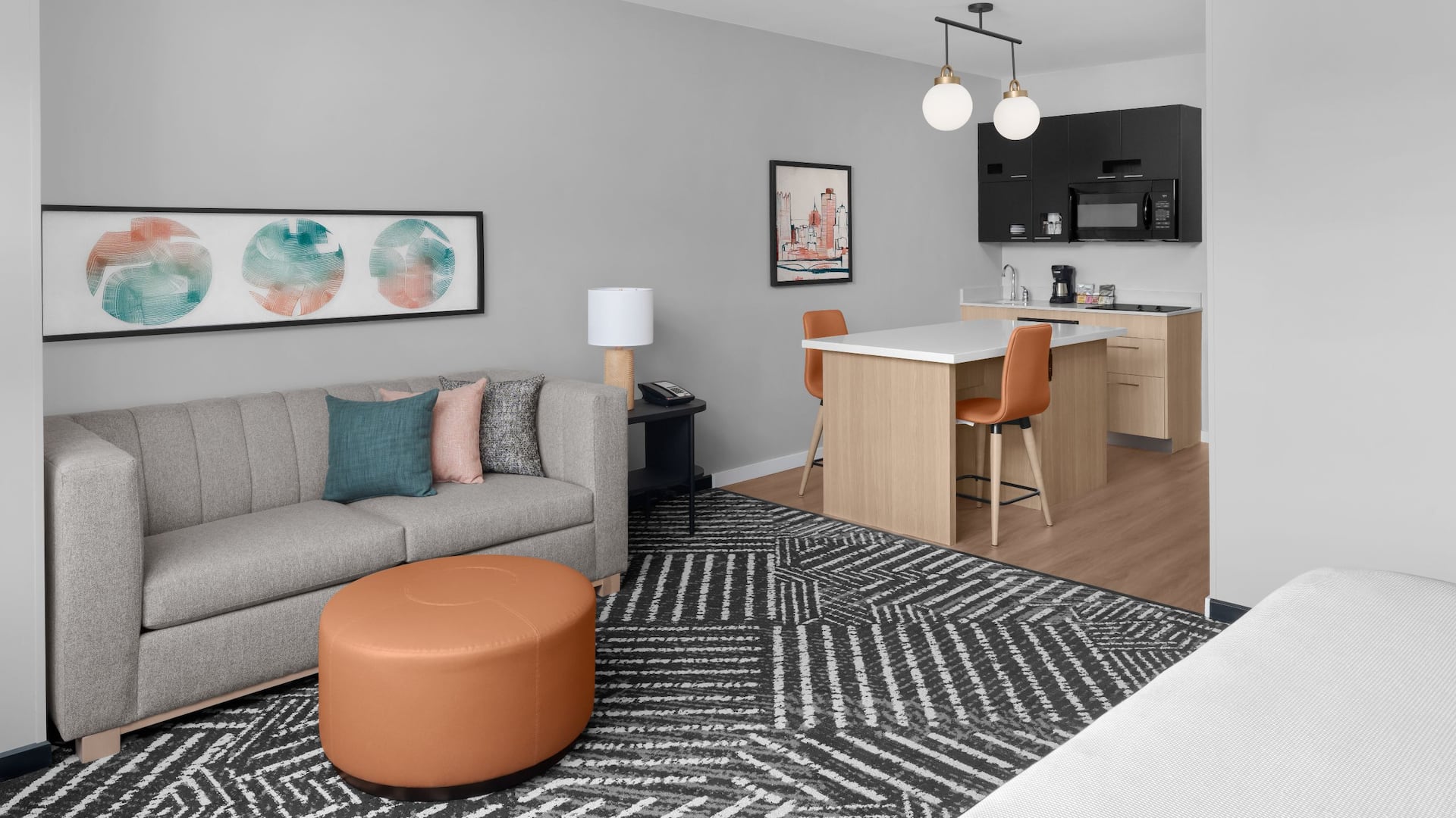Hyatt House Pittsburgh-South Side King Studio Suite Sweep