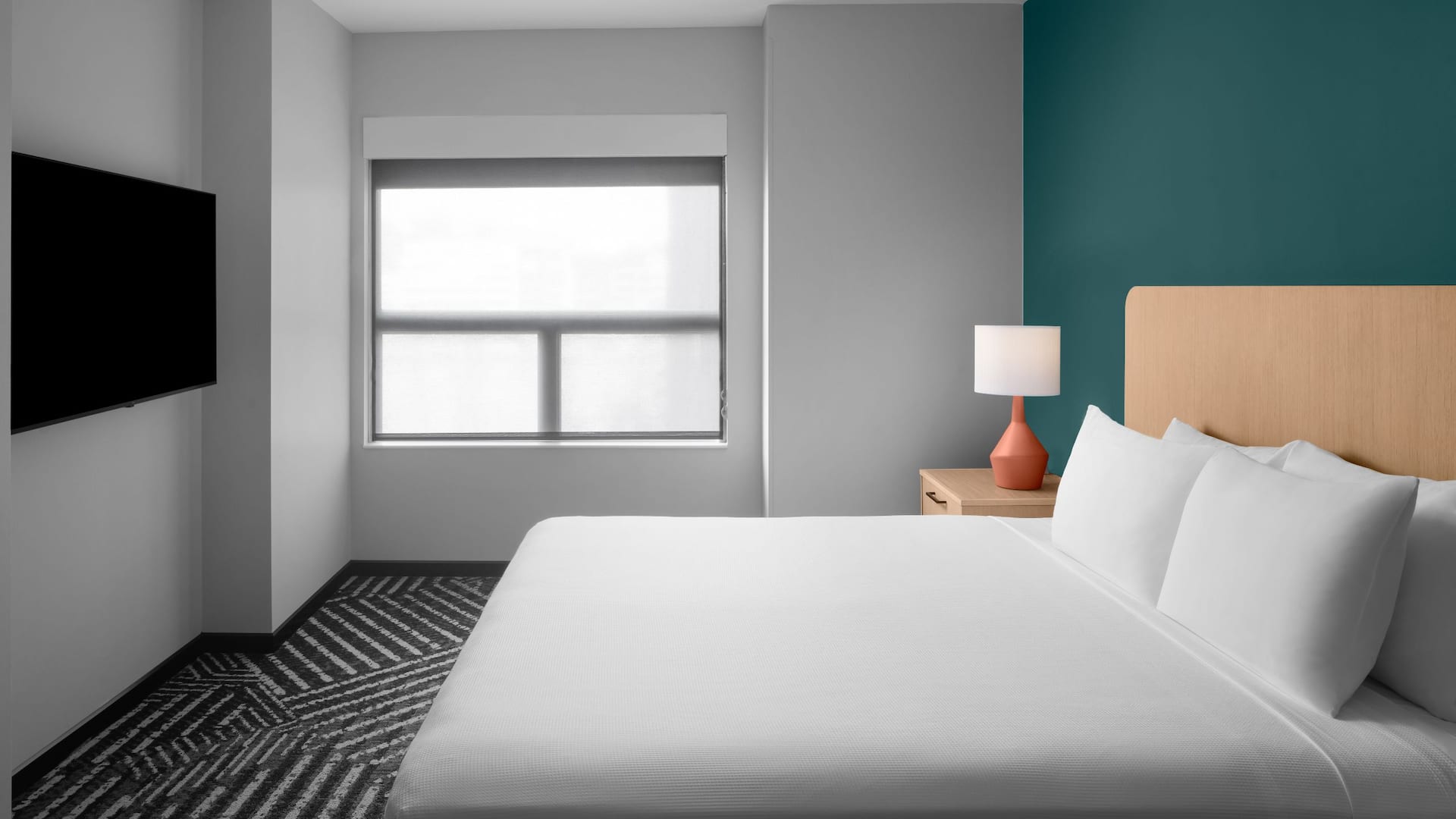 Hyatt House Pittsburgh-South Side Two Bedroom King Suite Bedroom