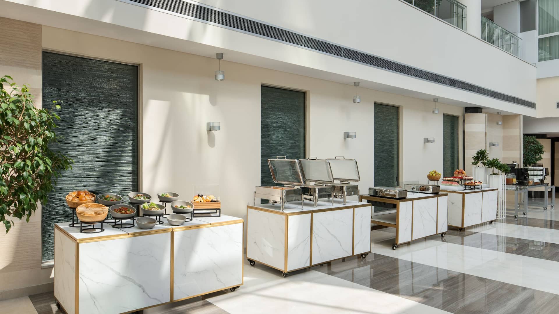 2 of 3 Hyatt Regency Oryx Doha Pre Function Area Jade