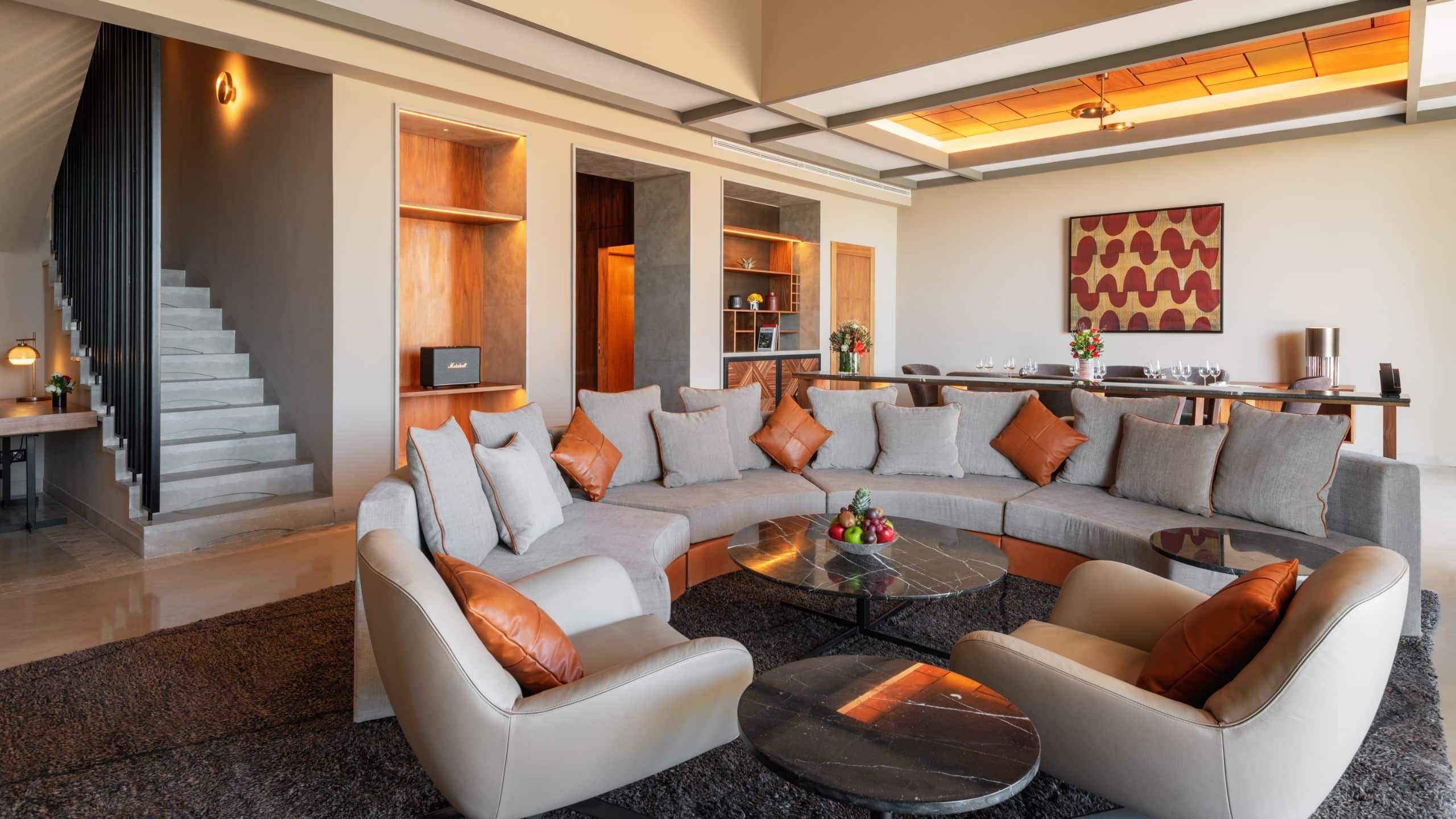 4 de 5 Park Hyatt Marrakech Duplex Suites Living Room Couch