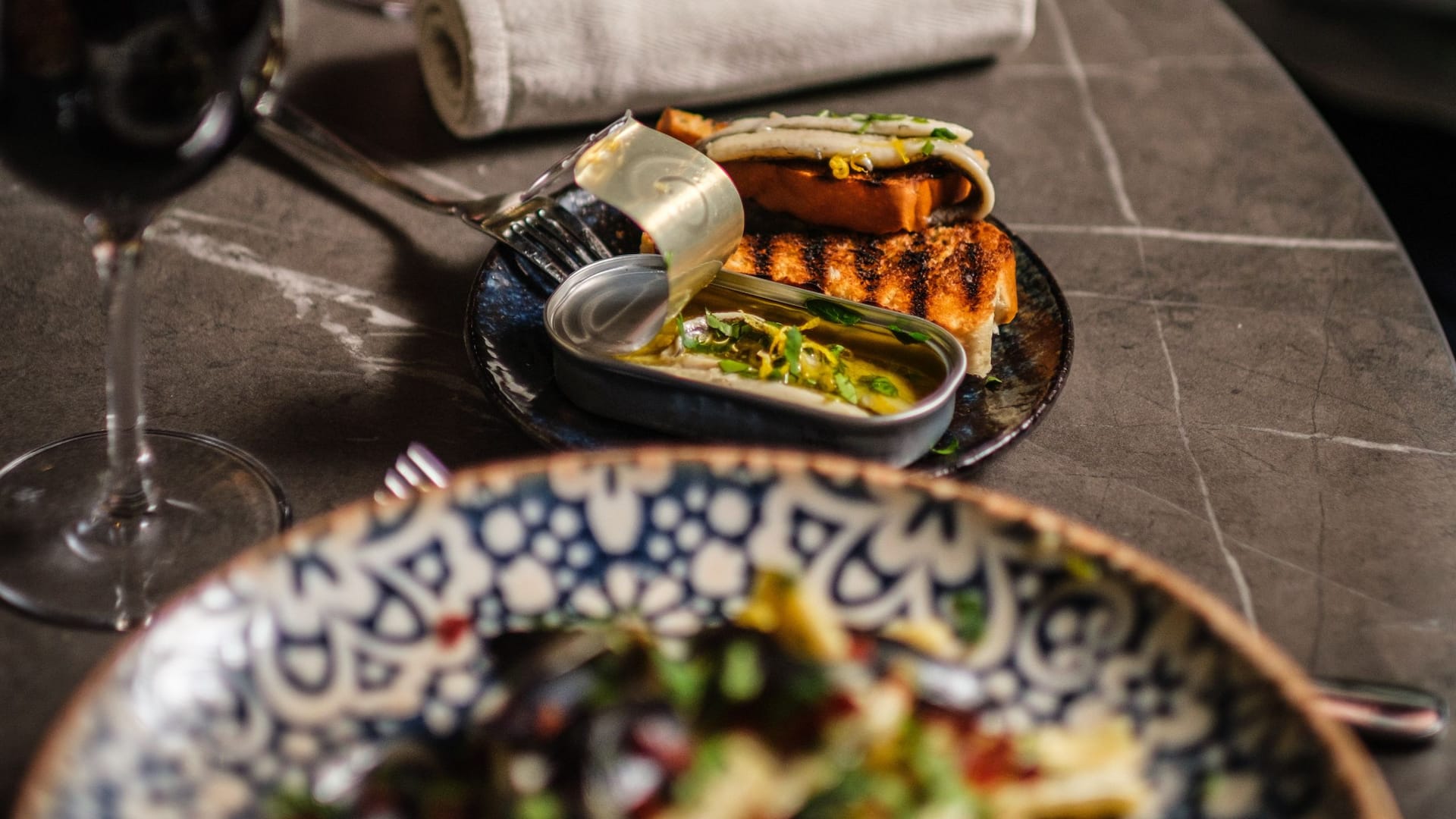 Hyatt Place Gothenburg Central Blanche Dish With Person And Wine