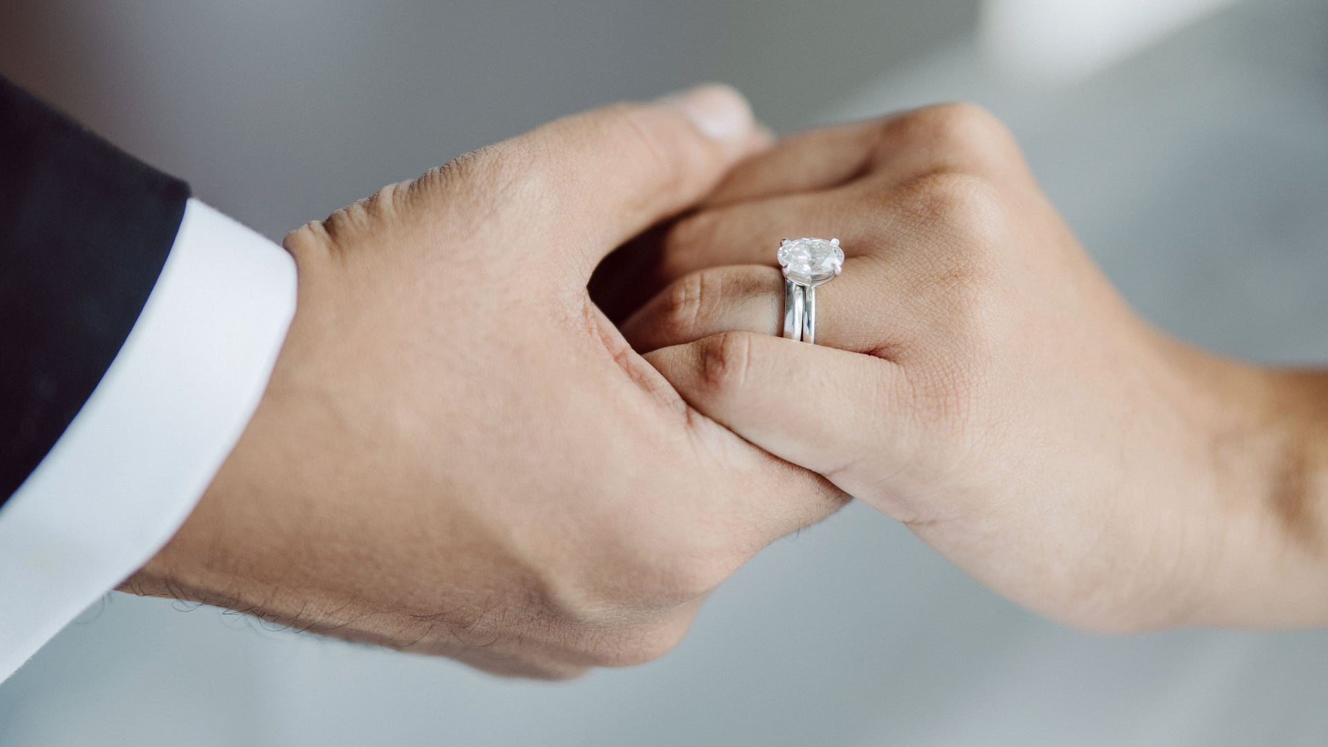 2 of 3 Hyatt Regency Trinidad Bridal Couple Hands Detail