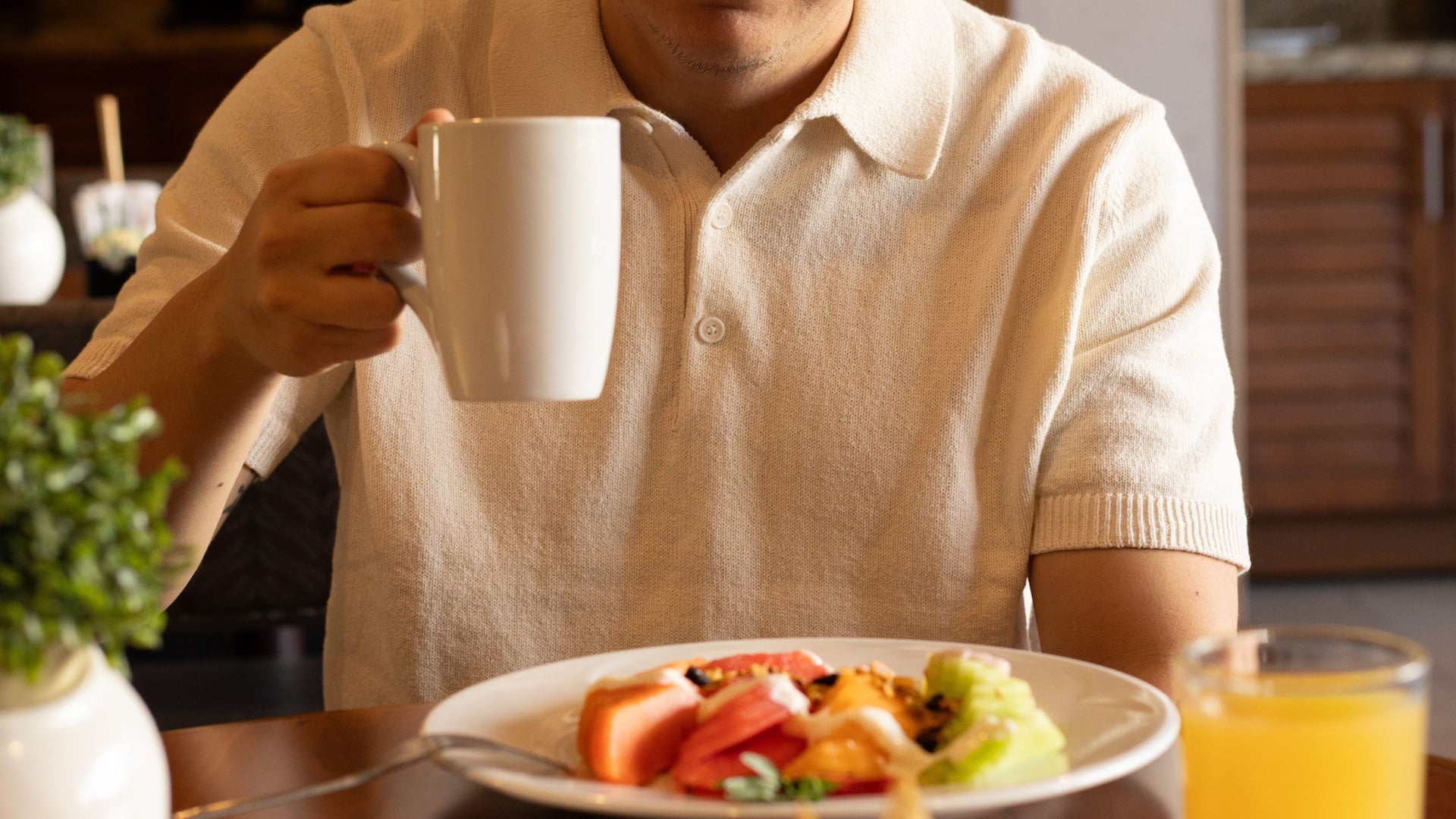 Hyatt Place Aguascalientes/Bonaterra Breakfast Fruit And Coffee