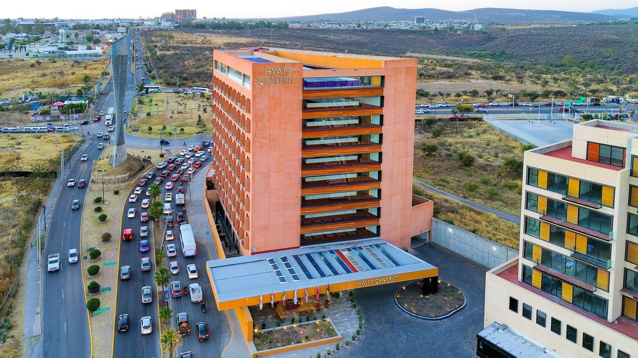 Hyatt Centric Campestre León Hotel Exterior Aerial View